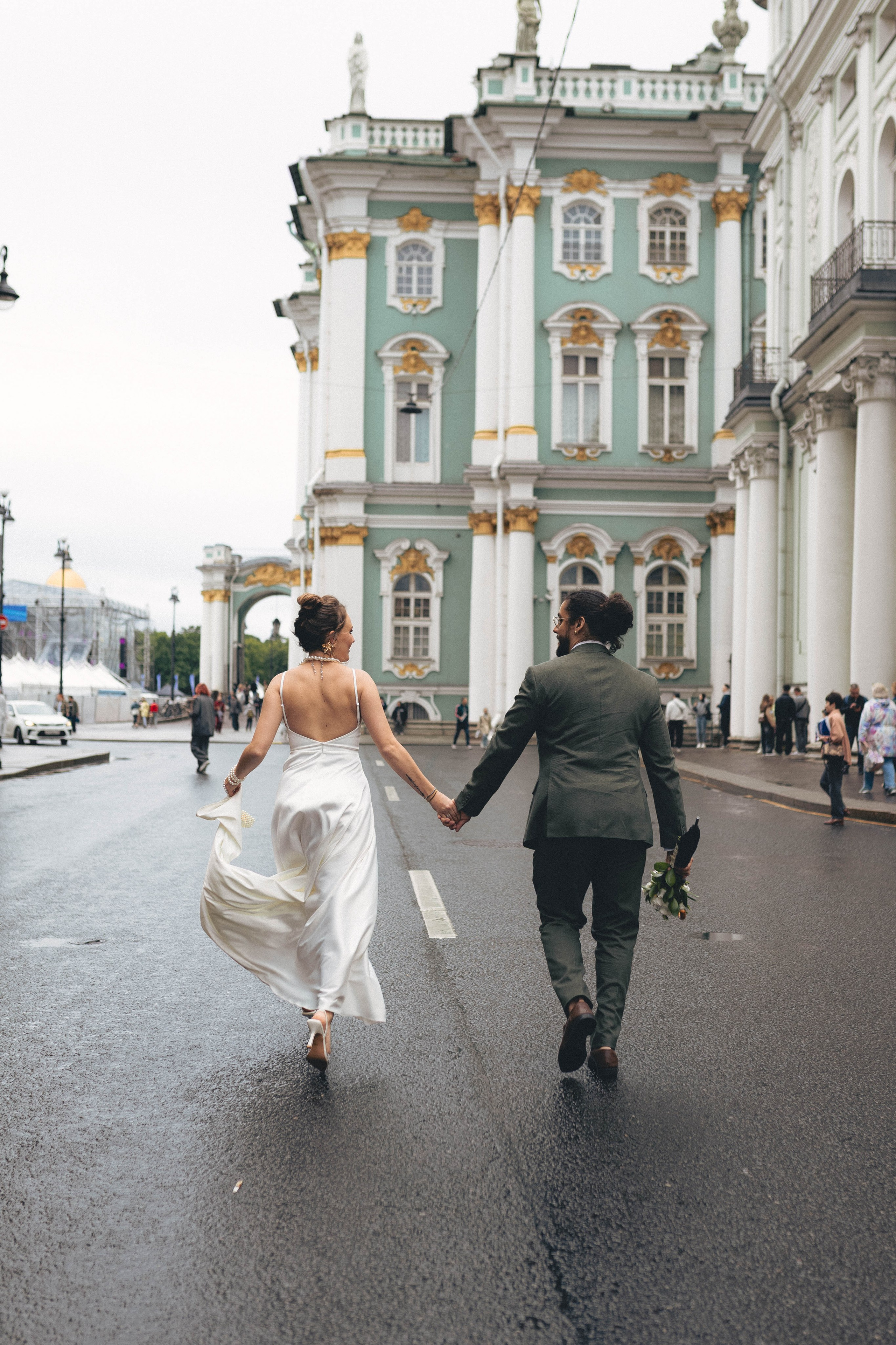 Свадебная с загсом. Фотограф в Санкт-Петербурге Полина