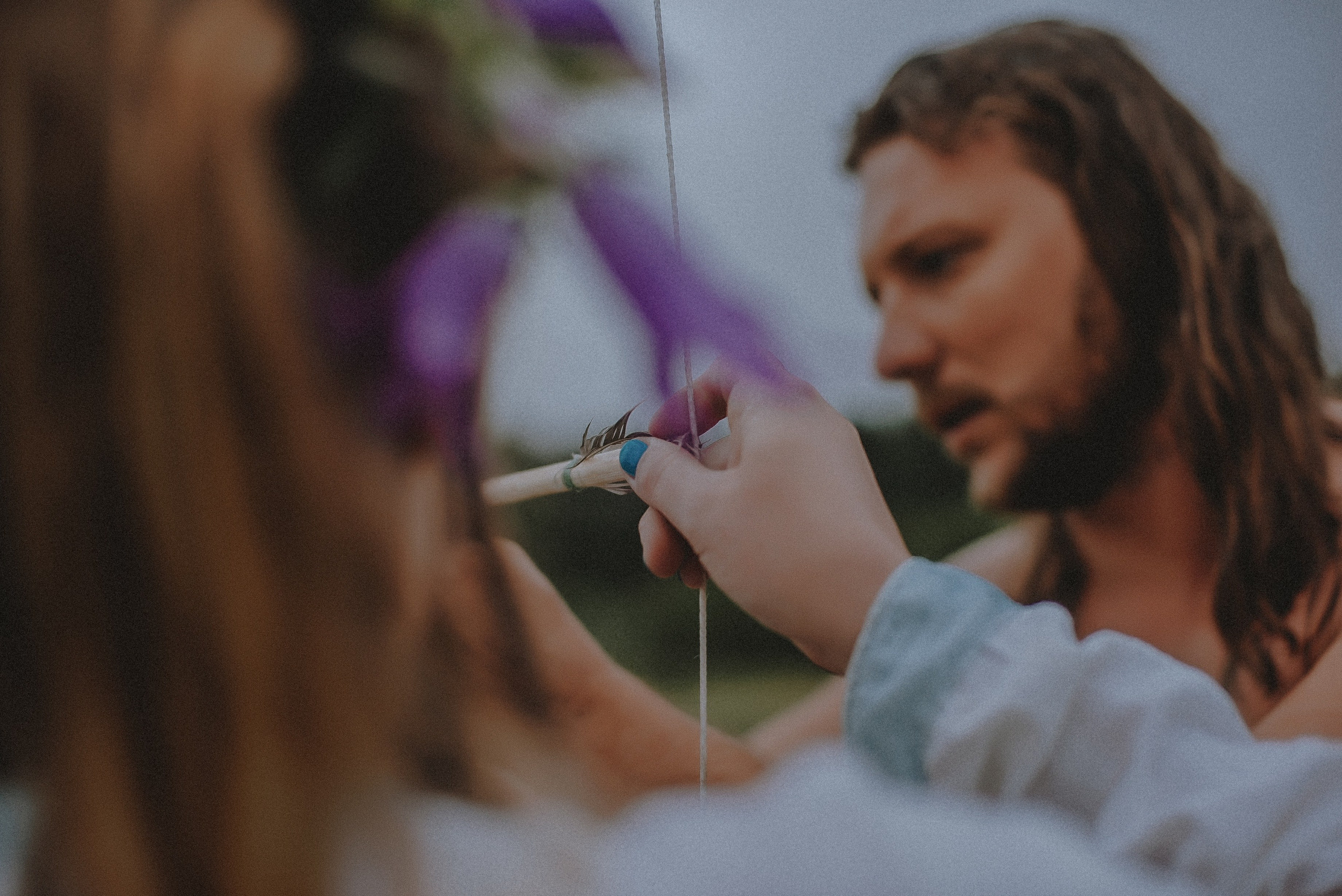 Славянская мифология. Богиня Девана, бог Сварог и волк Ратибор. Свадебный и семейный фотограф в Москве Сажина Кристина КиМ. Свадебный оператор в Москве Сажин Максим