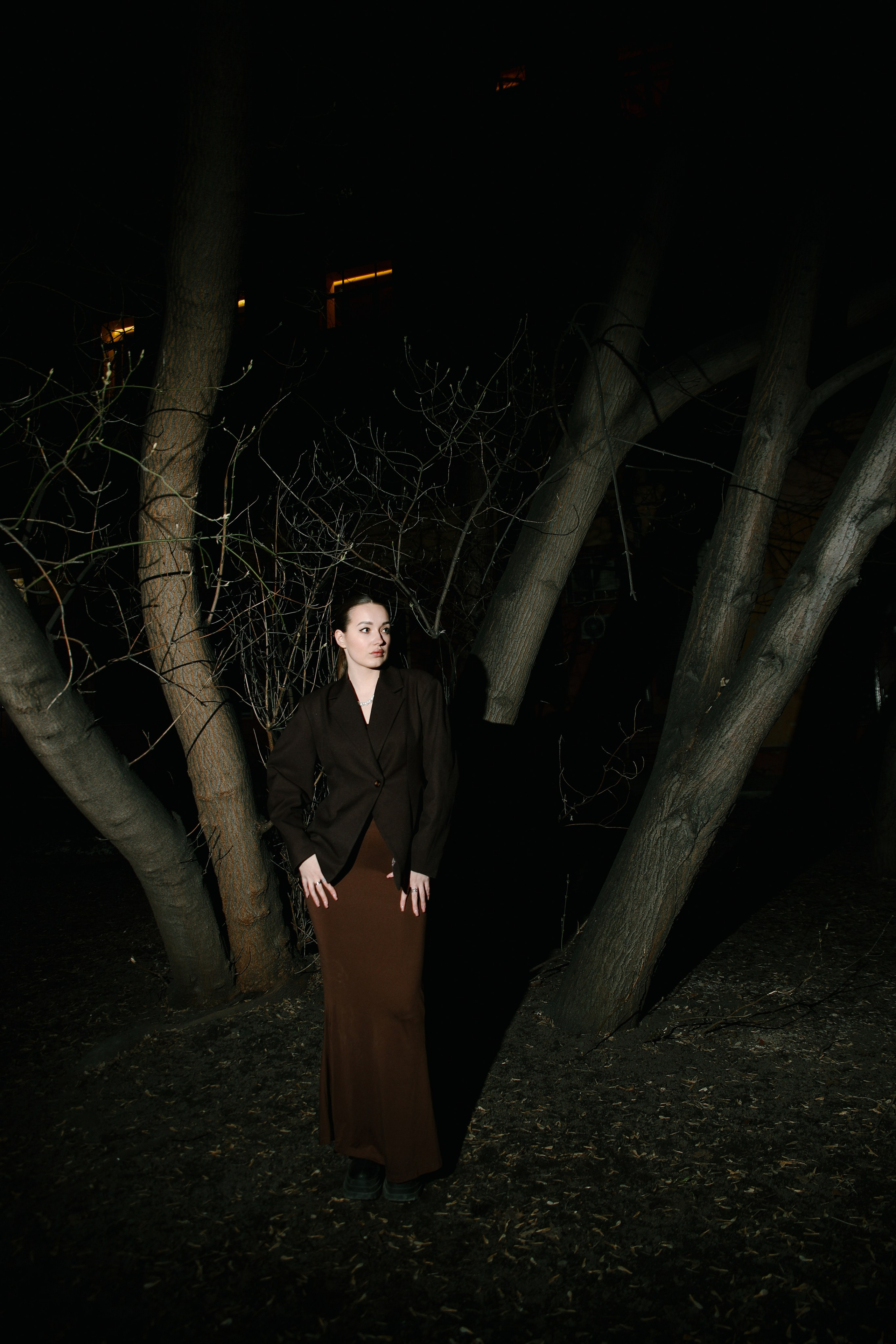 Ночная прогулки. Индивидуальный фотограф Новосибирск Настя