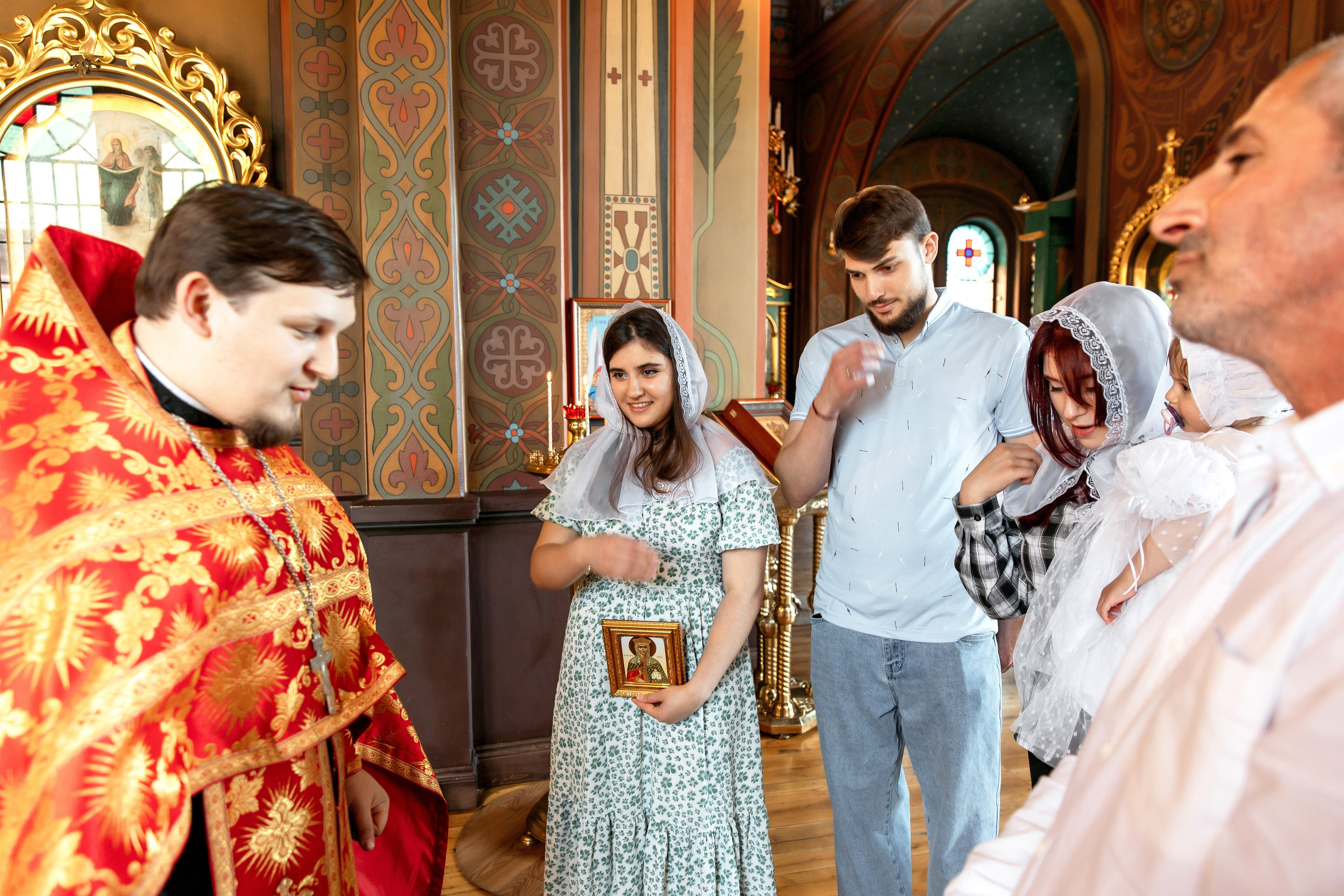 Таинство Крещения Таты. Свадебный и Семейный Фотограф в Краснодаре