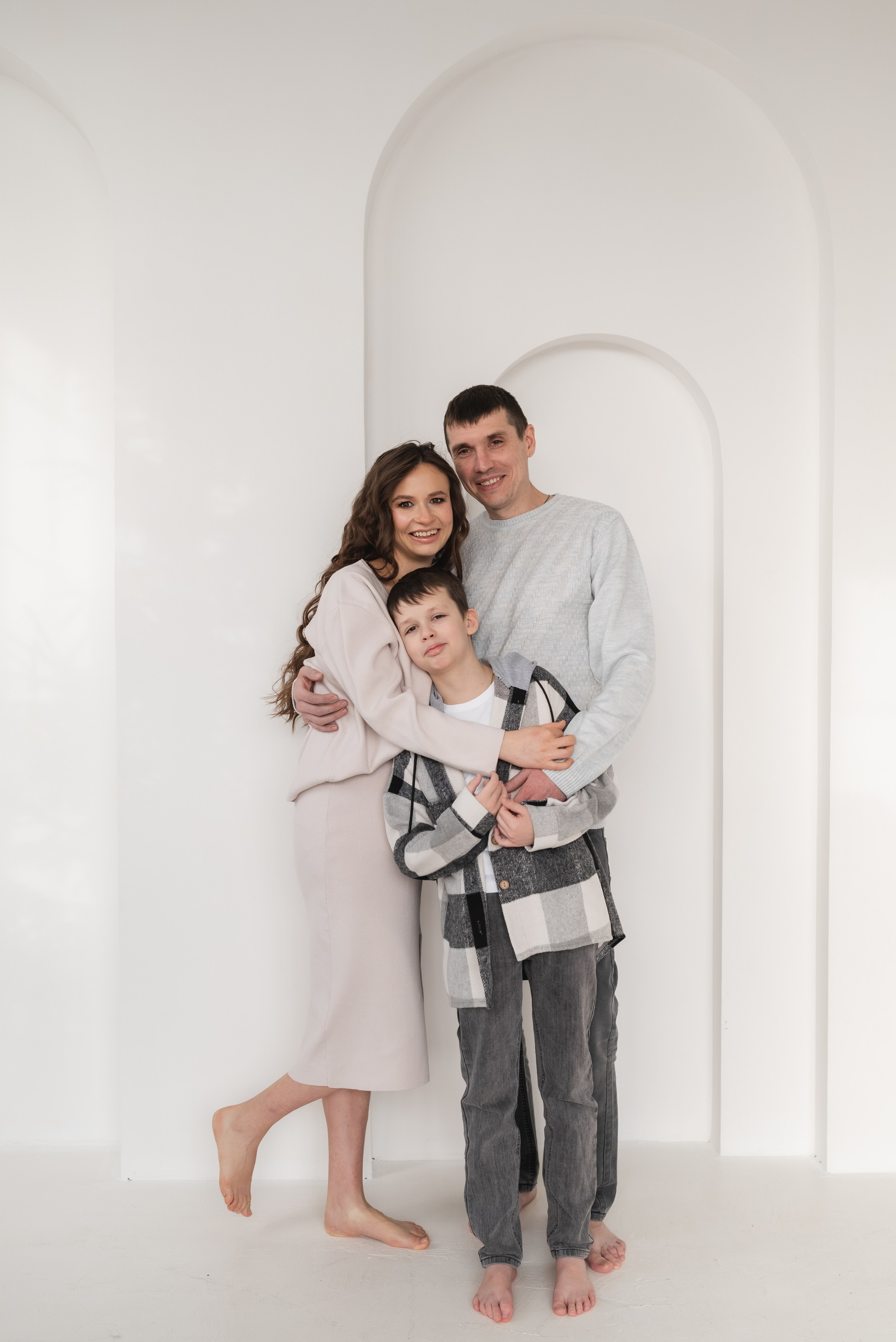 Вика Дима Никита и малышка. Семейный фотограф Ирина Сгибнева