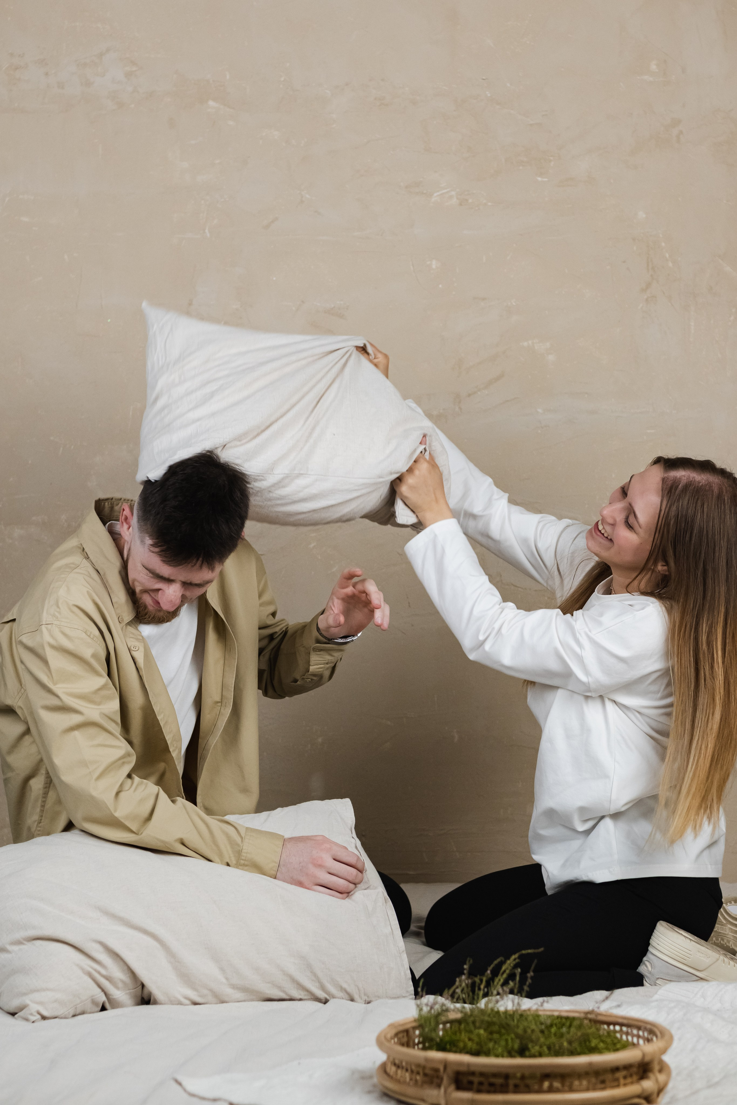 Студийная парная фотосессия Ани и Вити. Портретный и репортажный фотограф в Санкт-Петербурге | Валерия Кайряк