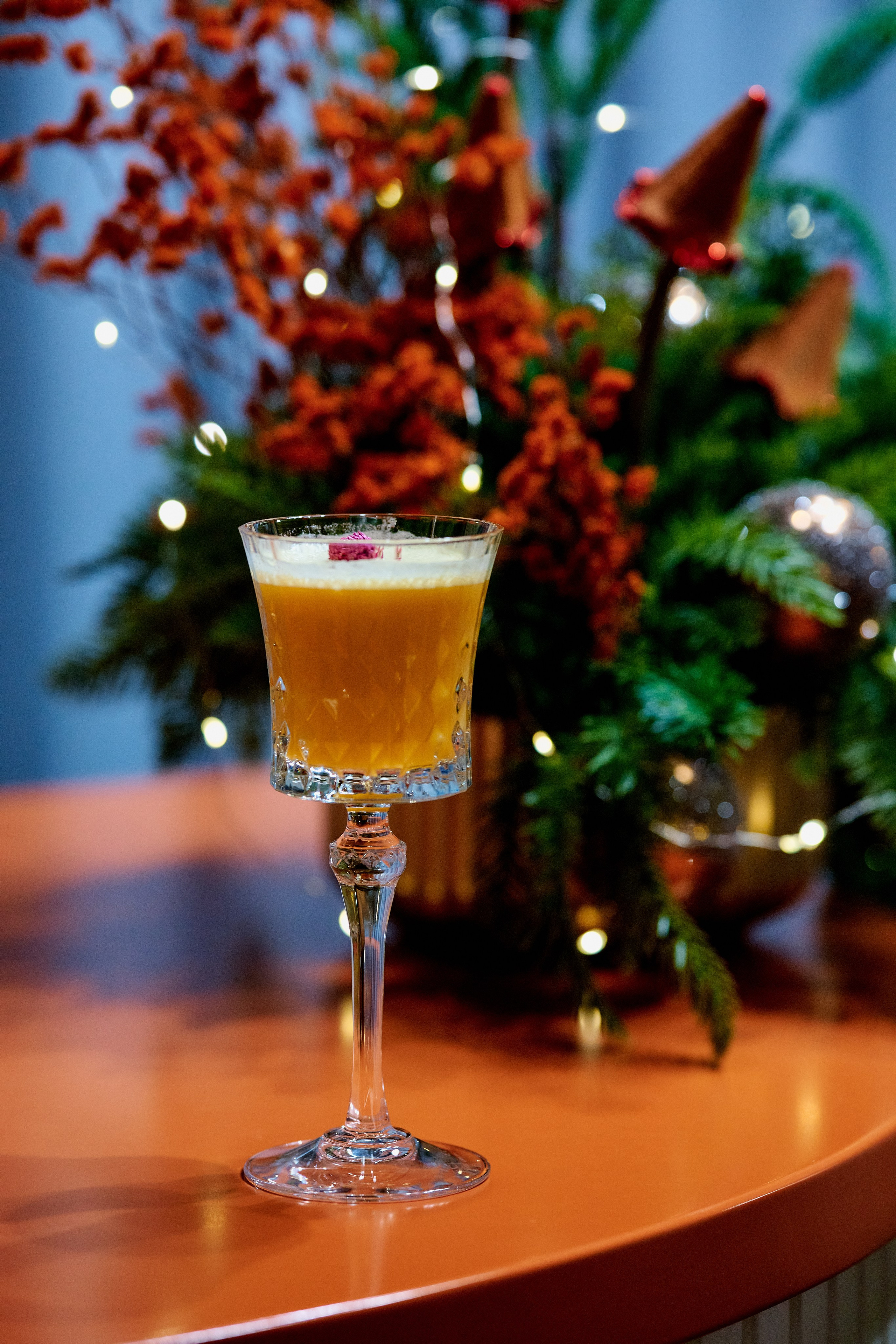 Новогодний декор ресторана Альбатрос. Фотограф Таганрог Анна Трайжон