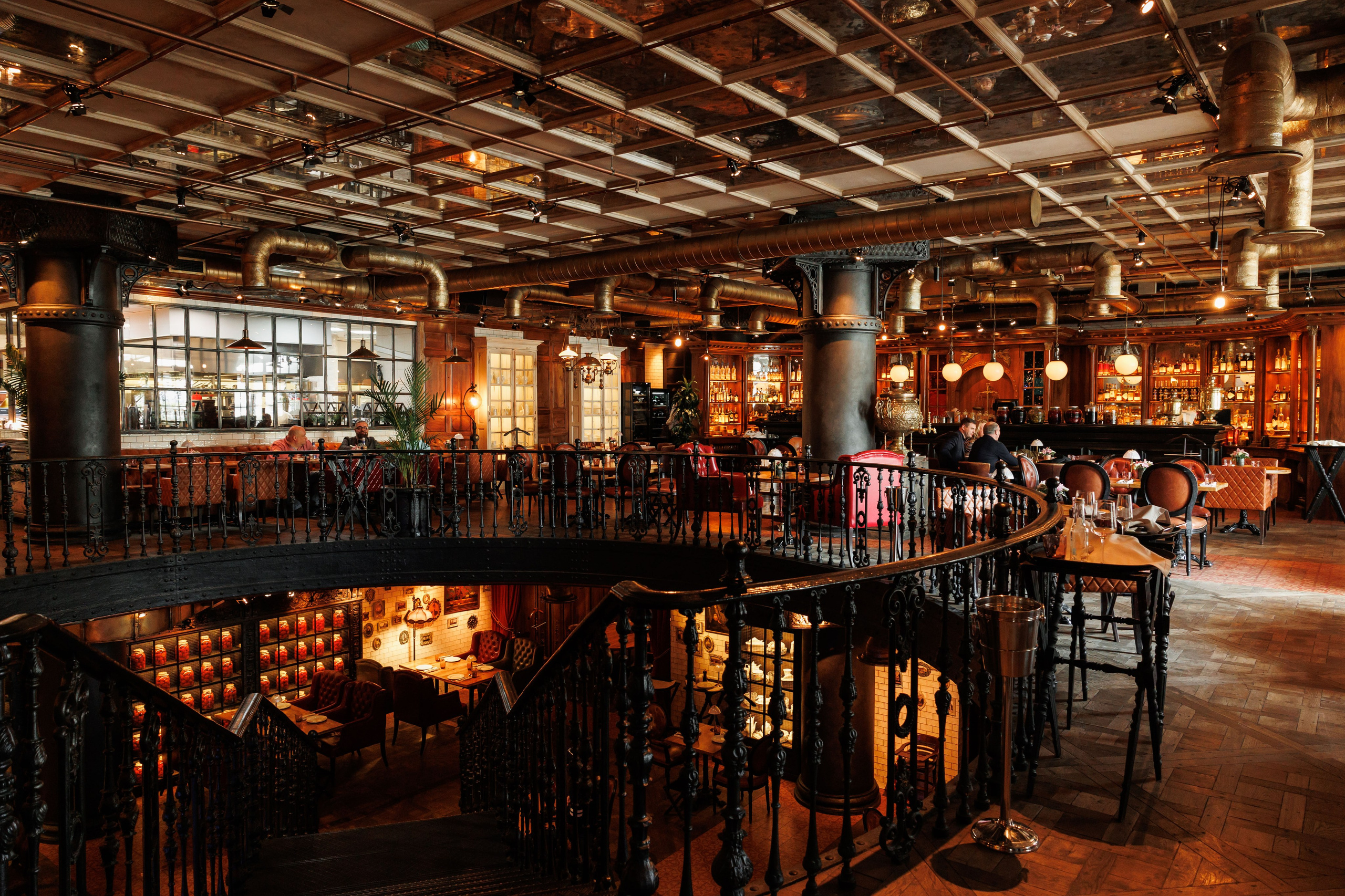 Деловой завтрак, ресторан «Матрешка». Свадебный и репортажный фотограф (Москва, Королев и другие)