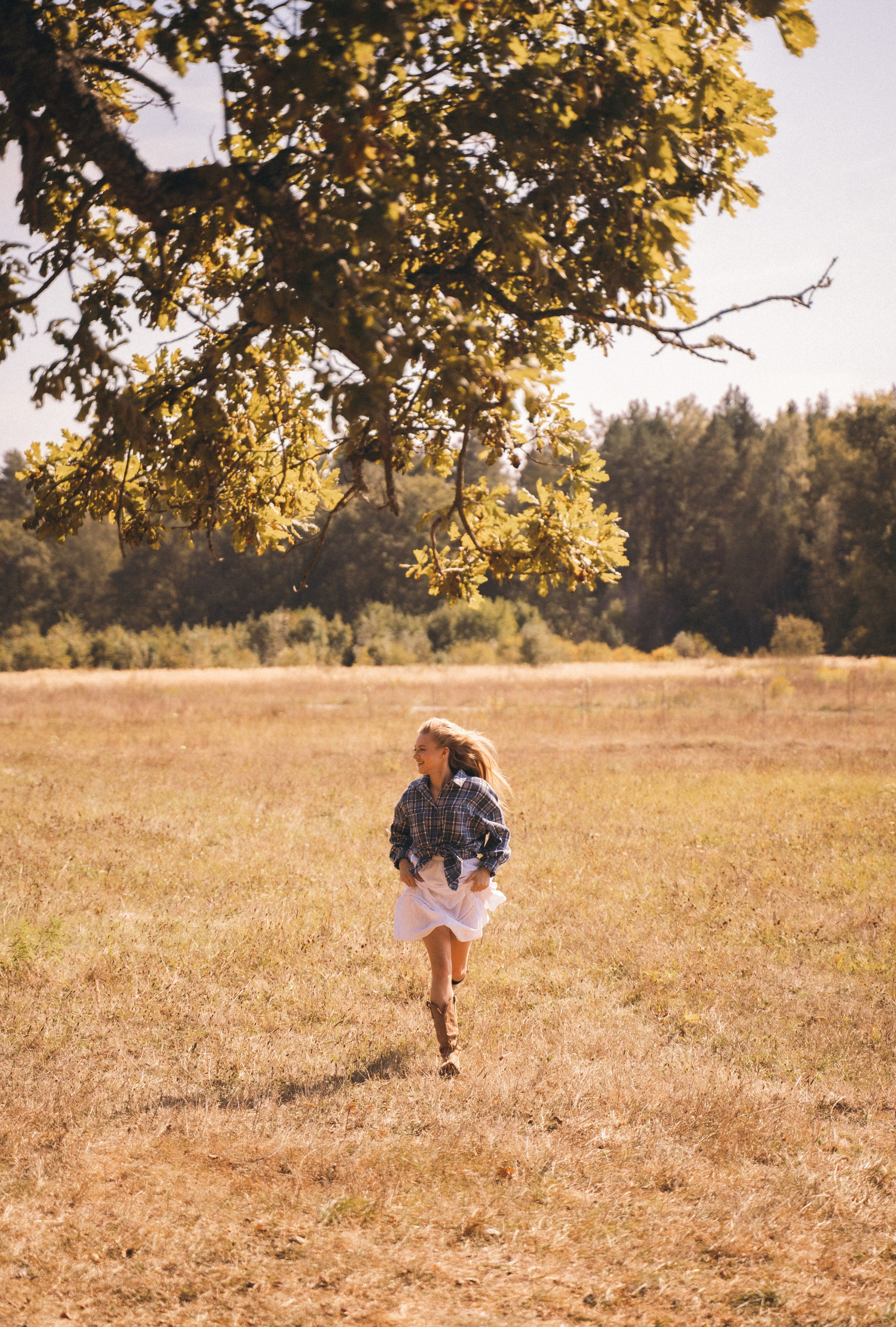 Ветер в волосах. Творческий фотограф Аня Волк