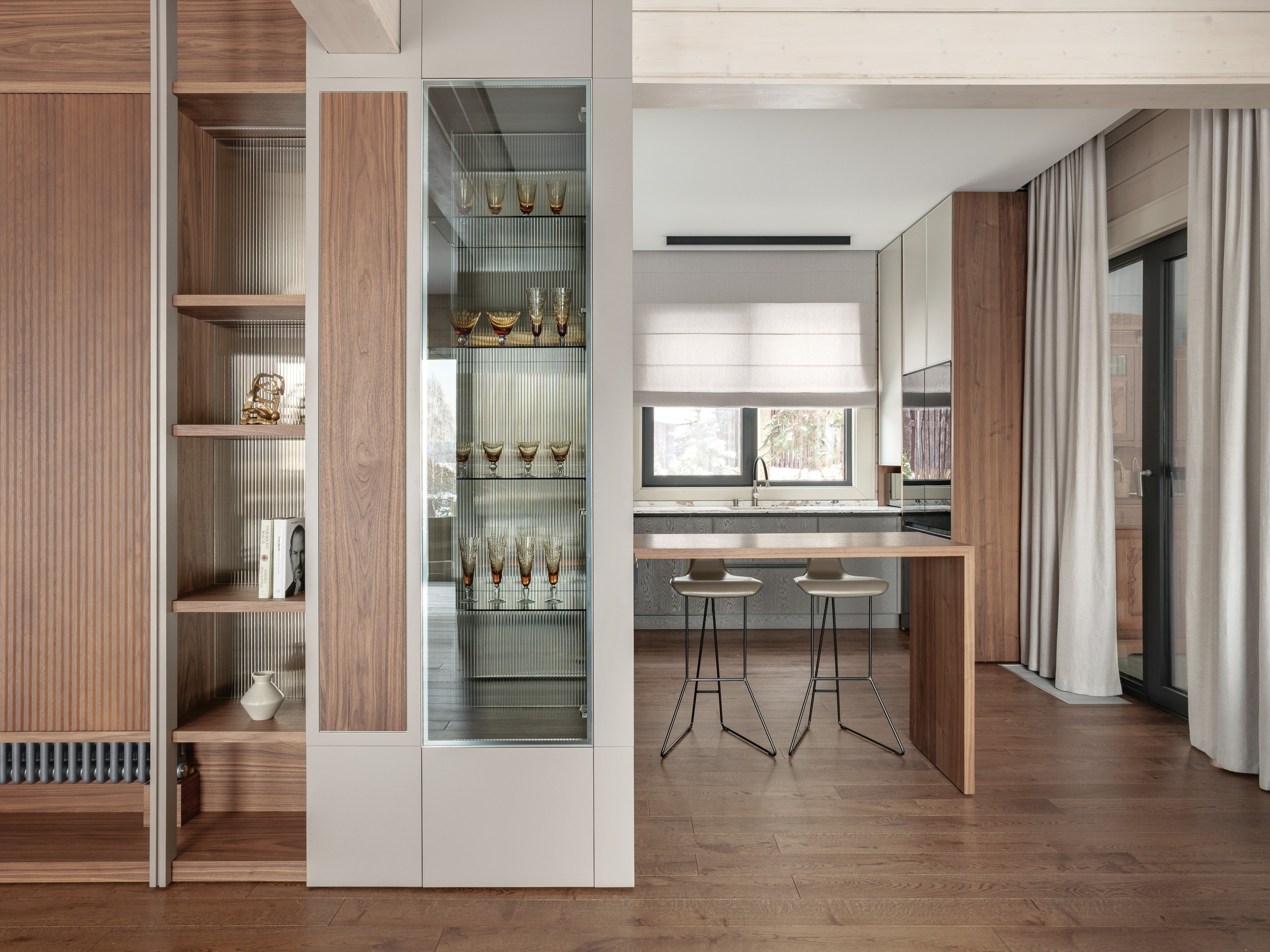 Загородный дом. Дизайнер Дмитрий Кисляков. Мебель на заказ