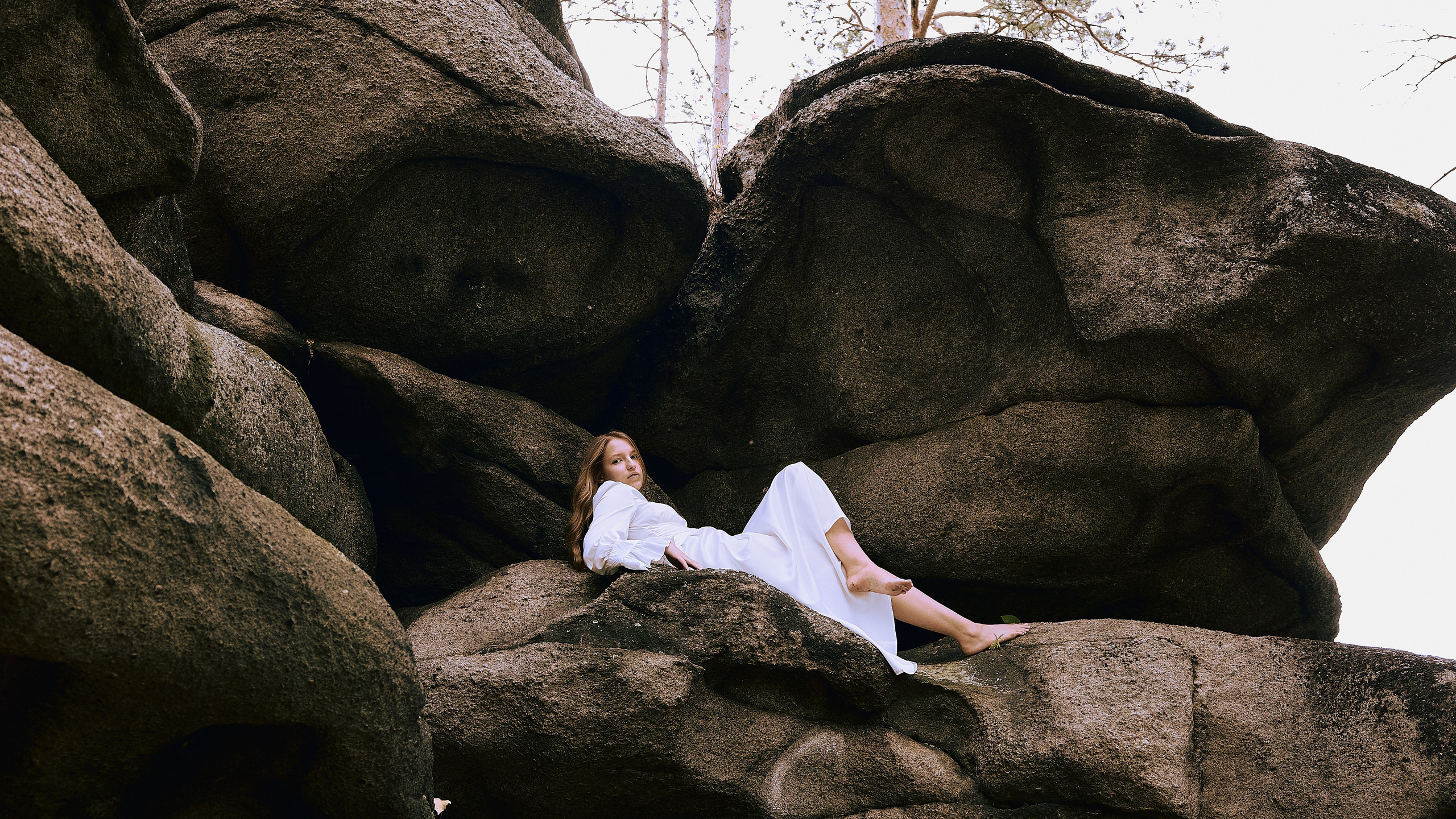 Инна, скалы Малые черти. Предметный и репортажный фотограф Алексей Кротов