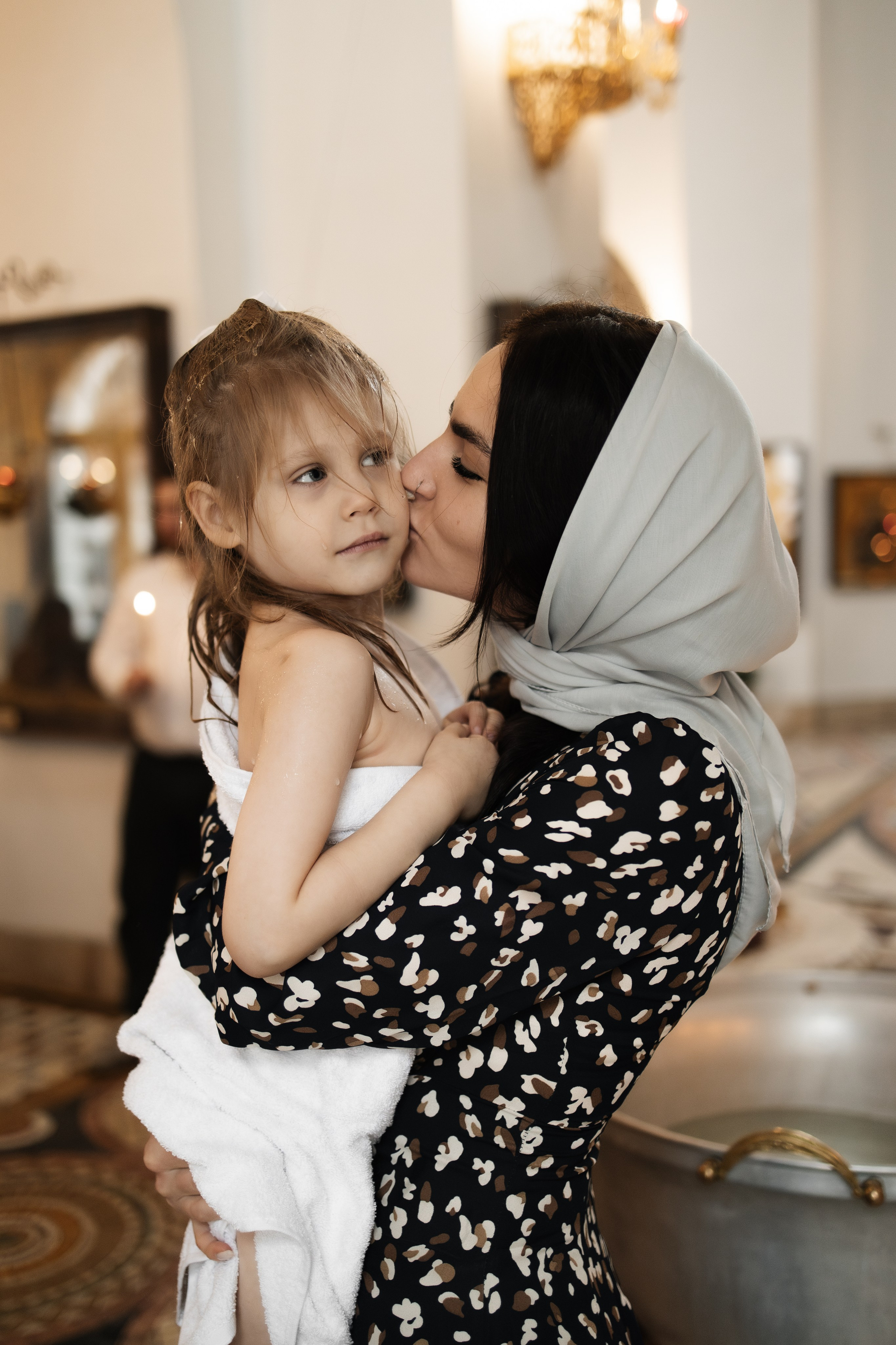 Крещение в Храме Димитрия Солунского на Благуше. Семейный и lovestory фотограф в Москве Светлана Коняхина