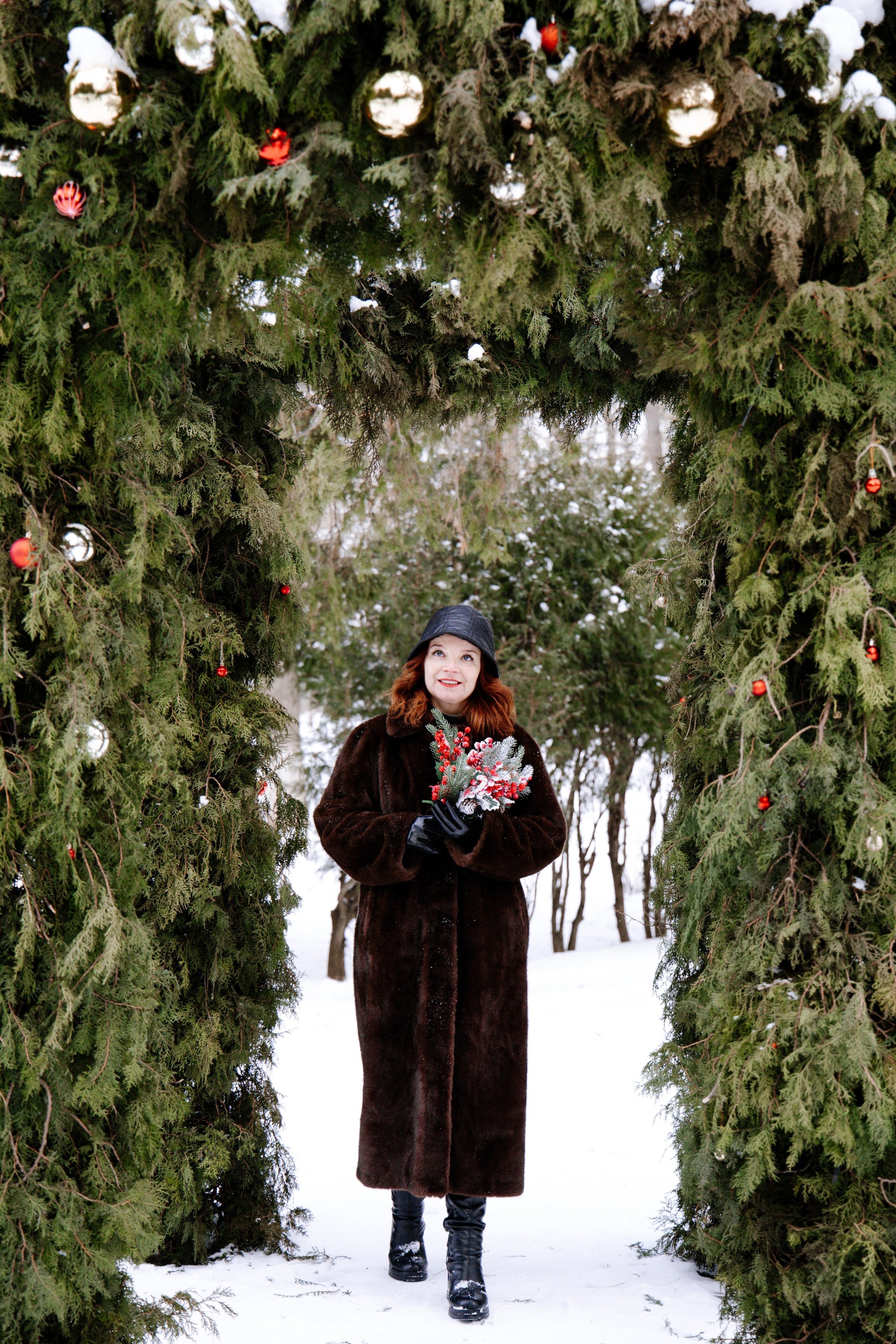 Снежная прогулка Александры. Семейный фотограф | Керчь | Ивановская Виктория