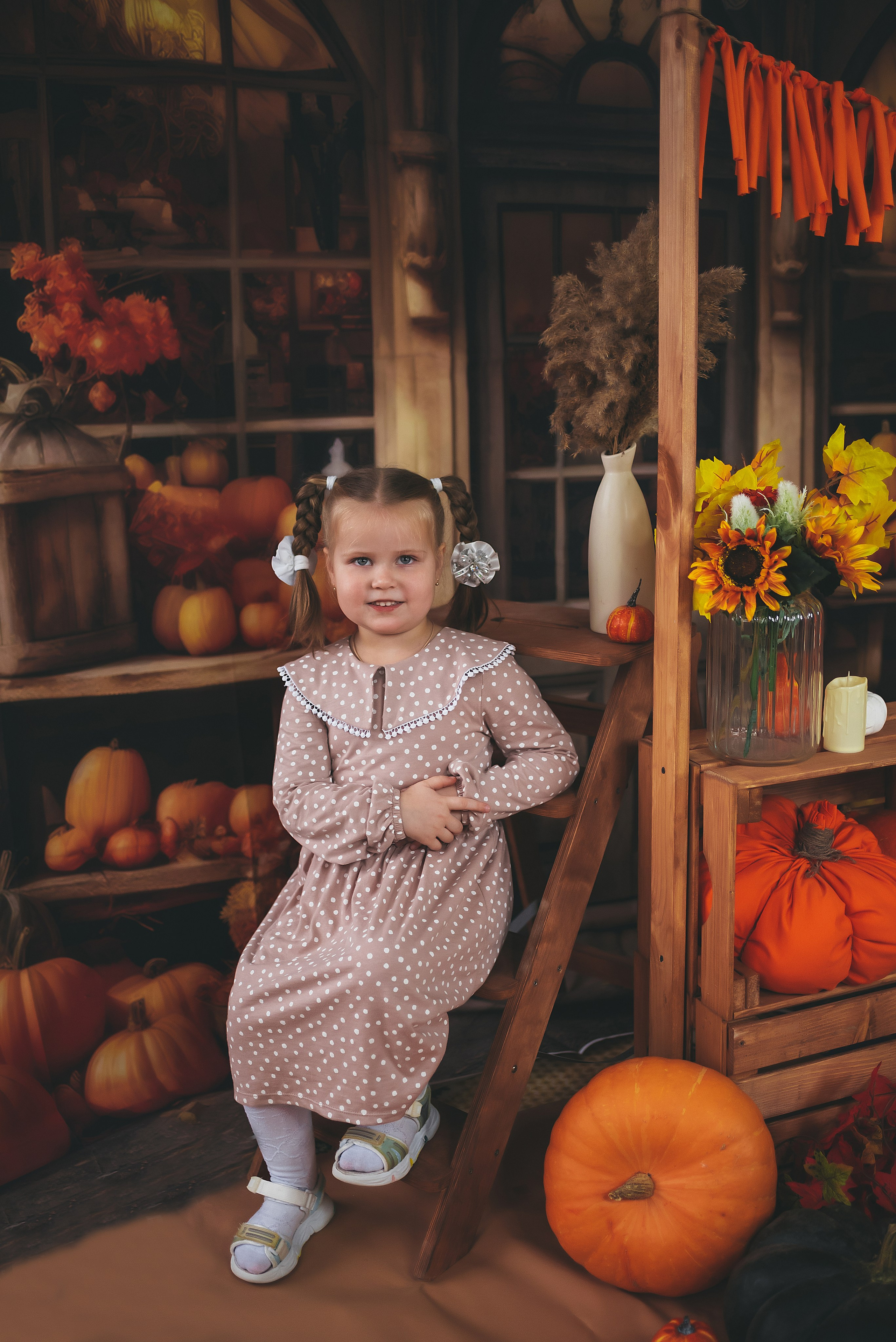 ПРОЕКТ осенний «Тыковки». Семейный и детский фотограф в Тейково