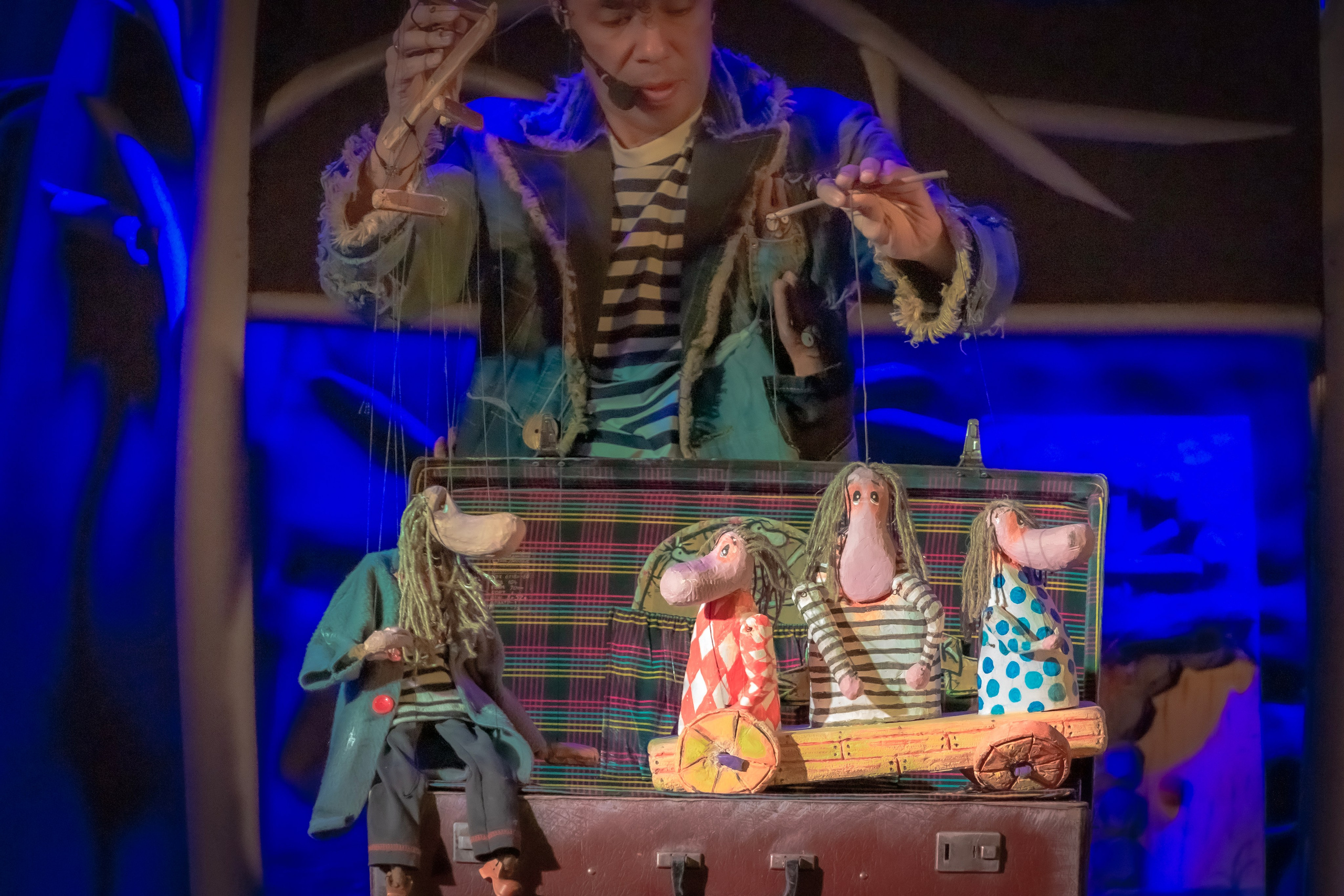 Мумитроли и большое наводнение спектакль театра Саквояж. Фотограф в Сочи Юрий Шептаев