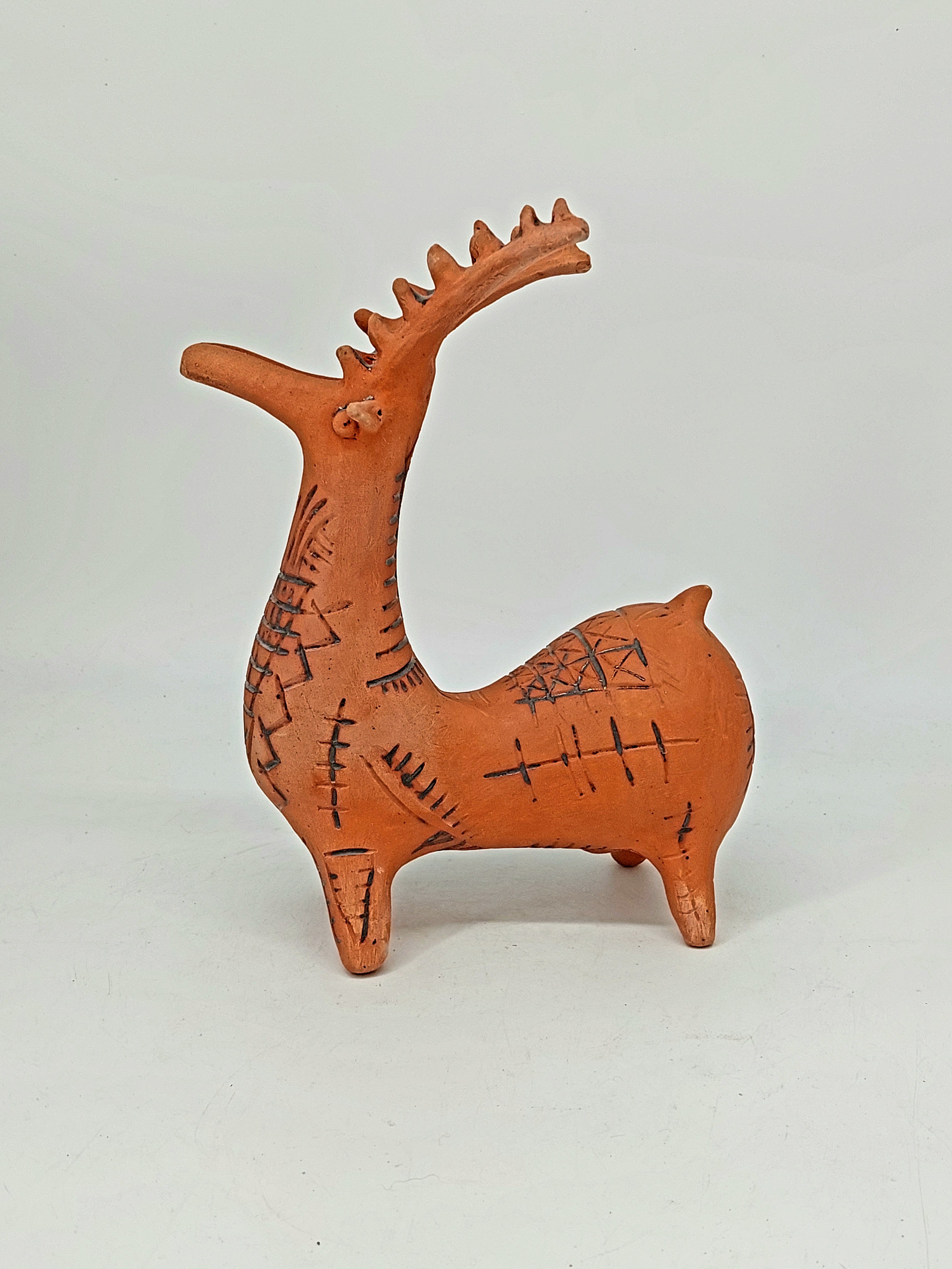 Олень из музея. Керамика с историей. Елена Рогалёва