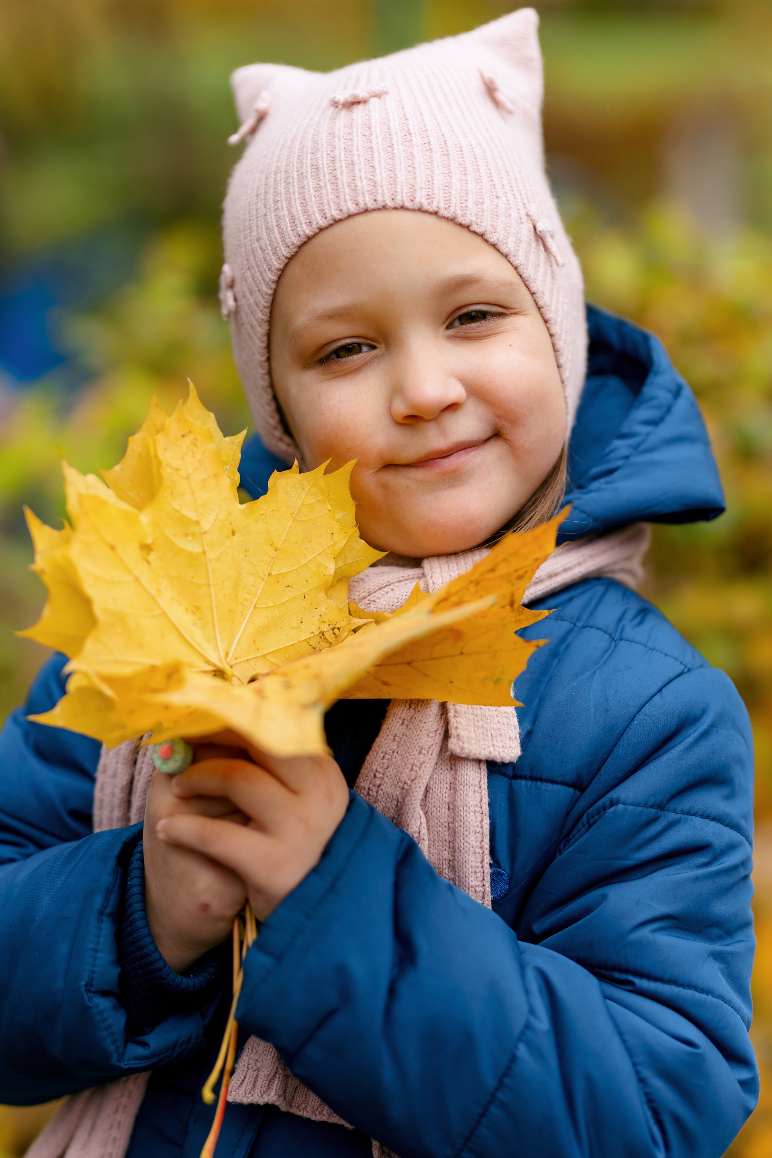 Осень в садике. Свадебный и семейный фотограф в Туле и области Маша Костина