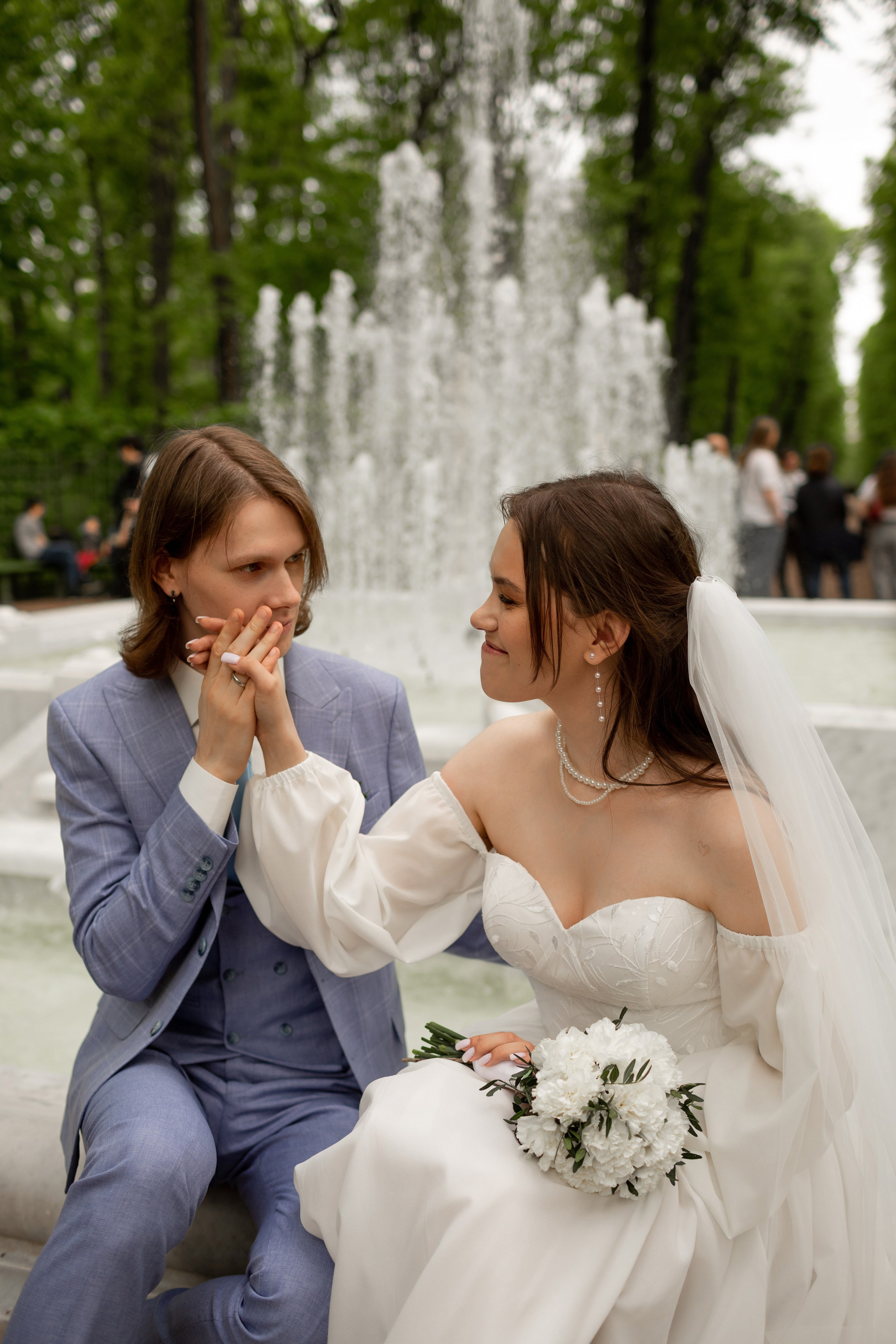 Свадебная фотосессия во Дворце на Фурштатской. Свадебный фотограф Кирилл Белый