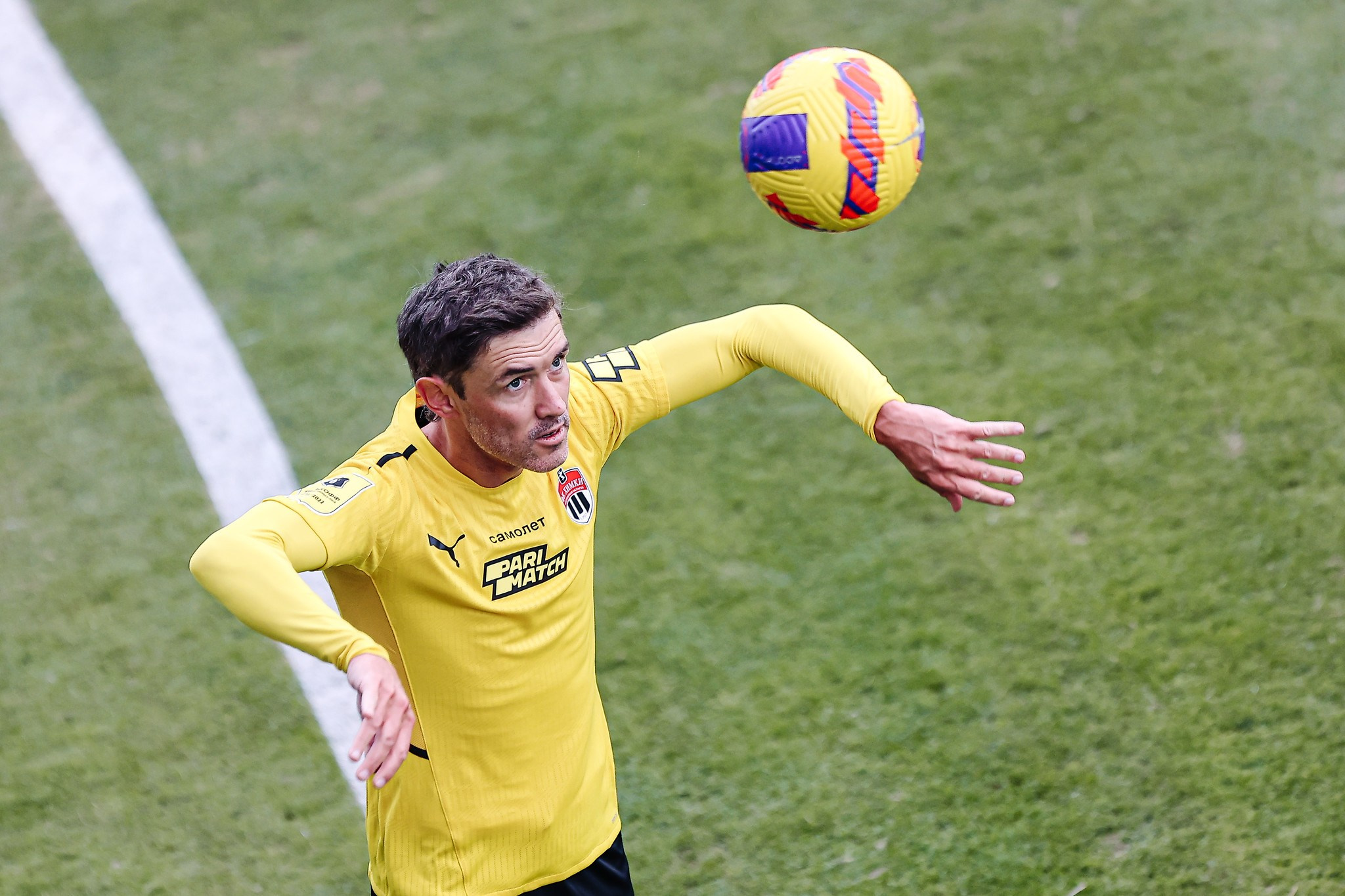 Спортивный фотограф Сергей Иванов — Юрий Жирков в ФК Химки