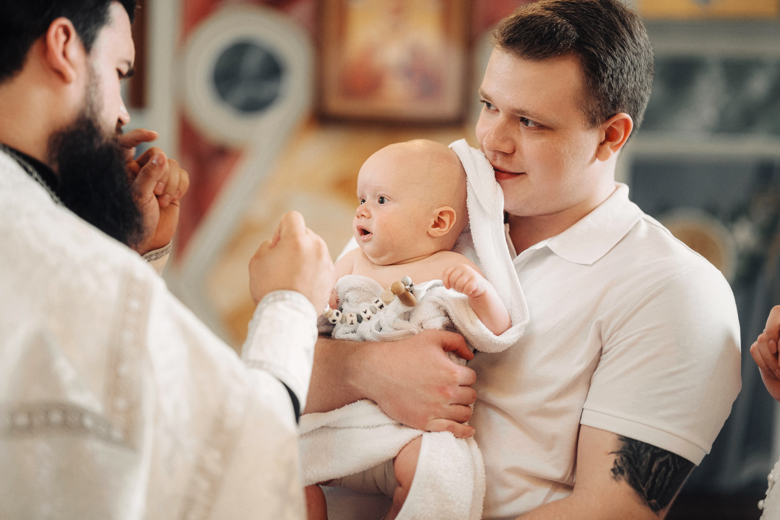 Крещение в храме Всецарица. Свадебный и репортажный фотограф в Воронеже Роман Янко