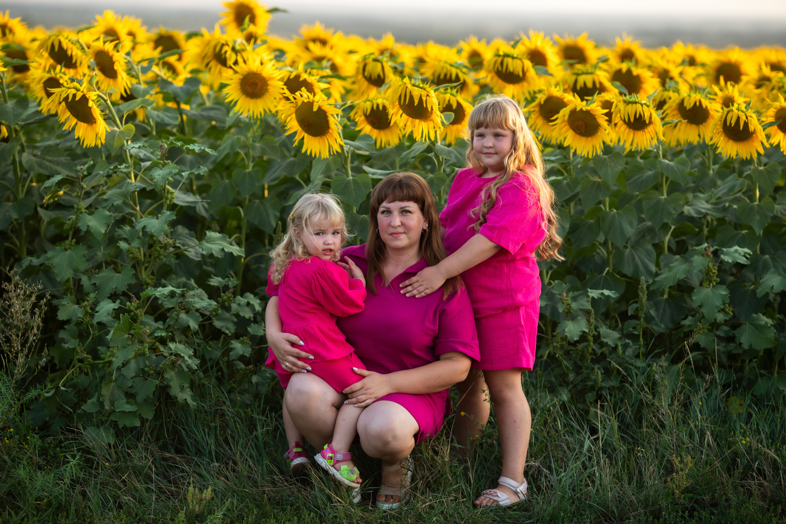 Вика+Алена+Аня. Свадебный и семейный фотограф в Михайловке Полина Крипс