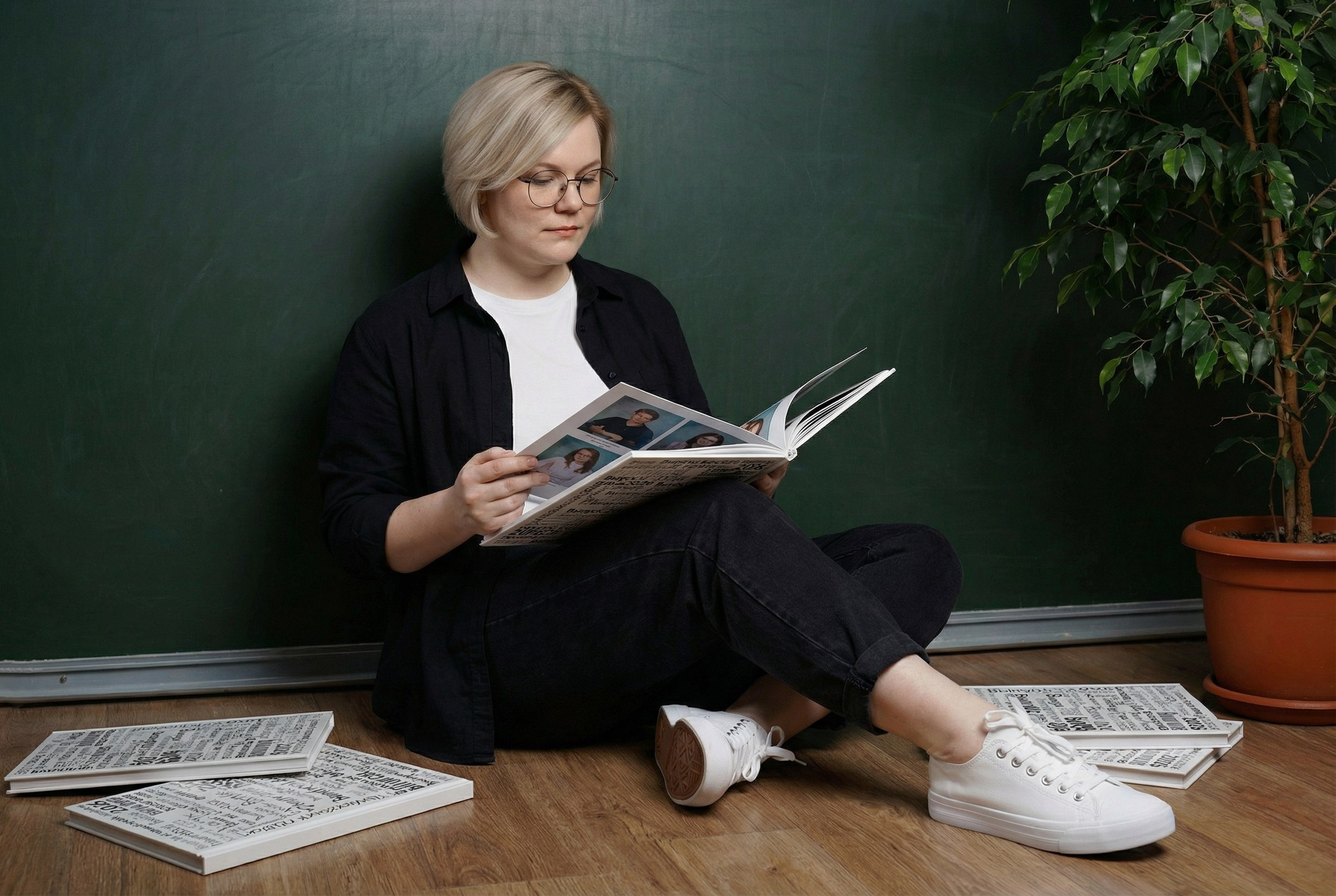 Бизнес портреты. Шаблоны и дизайны выпускных альбомов и фотокниг