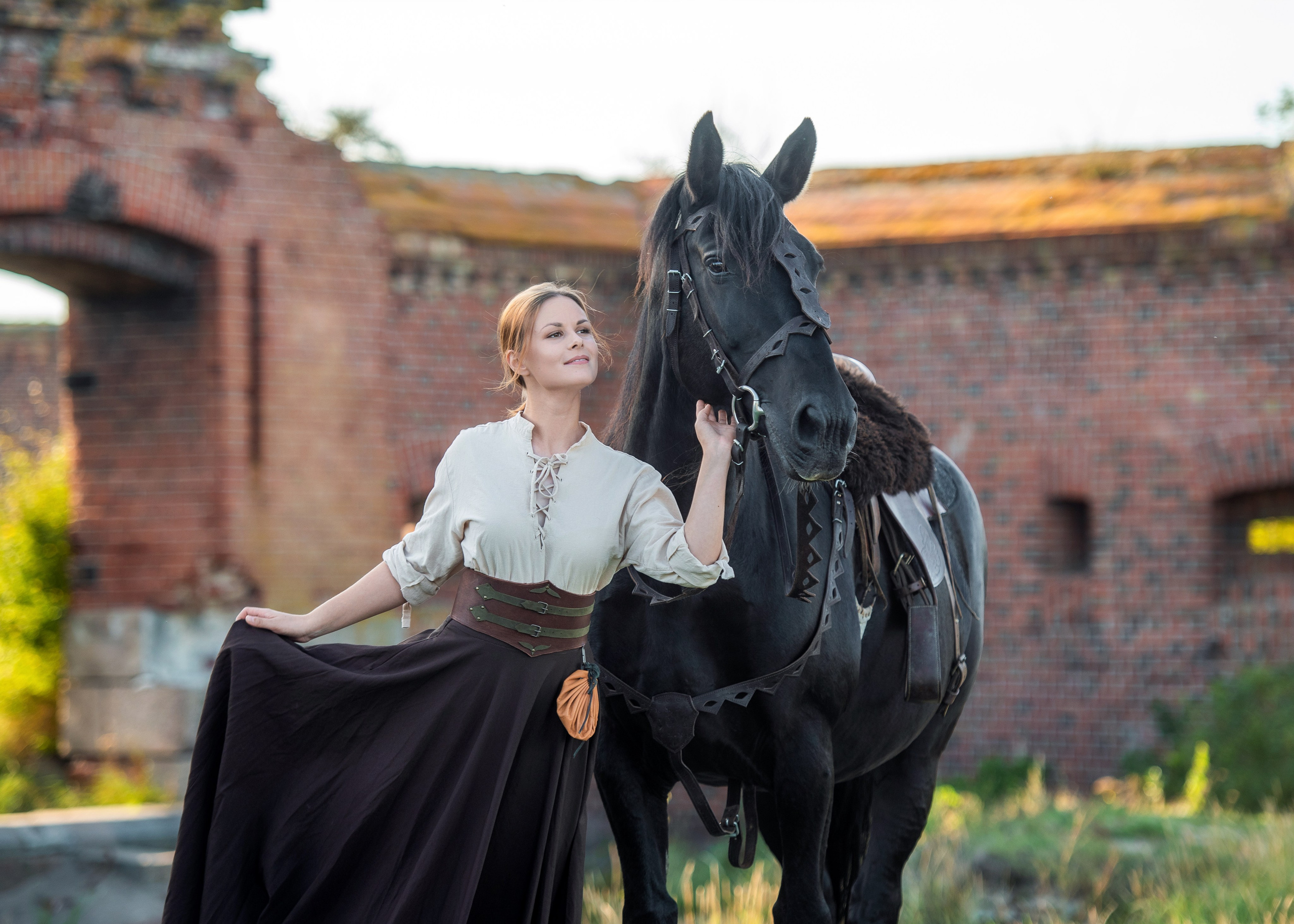 Фэнтези фотосессии Калининград. Фотограф с лошадьми в Калининграде Татьяна Ларина