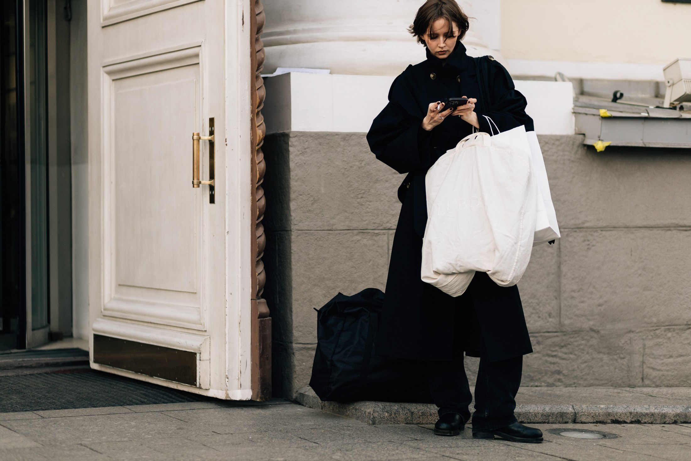 Moscow Fashion Week Streetstyle Day 2. Shami Pezhonov Photography