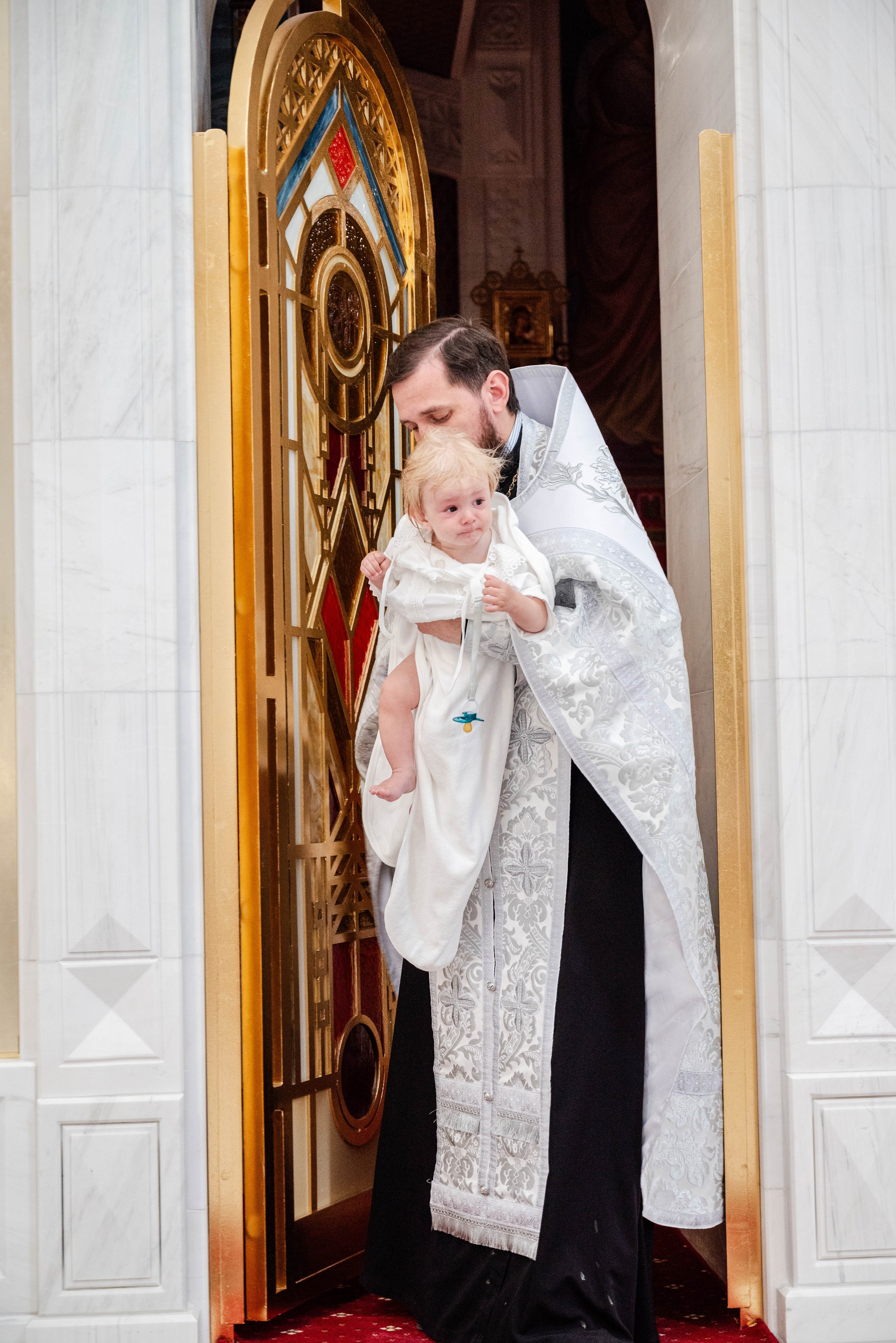 Крещение Олеся. Семейный и детский фотограф Москва