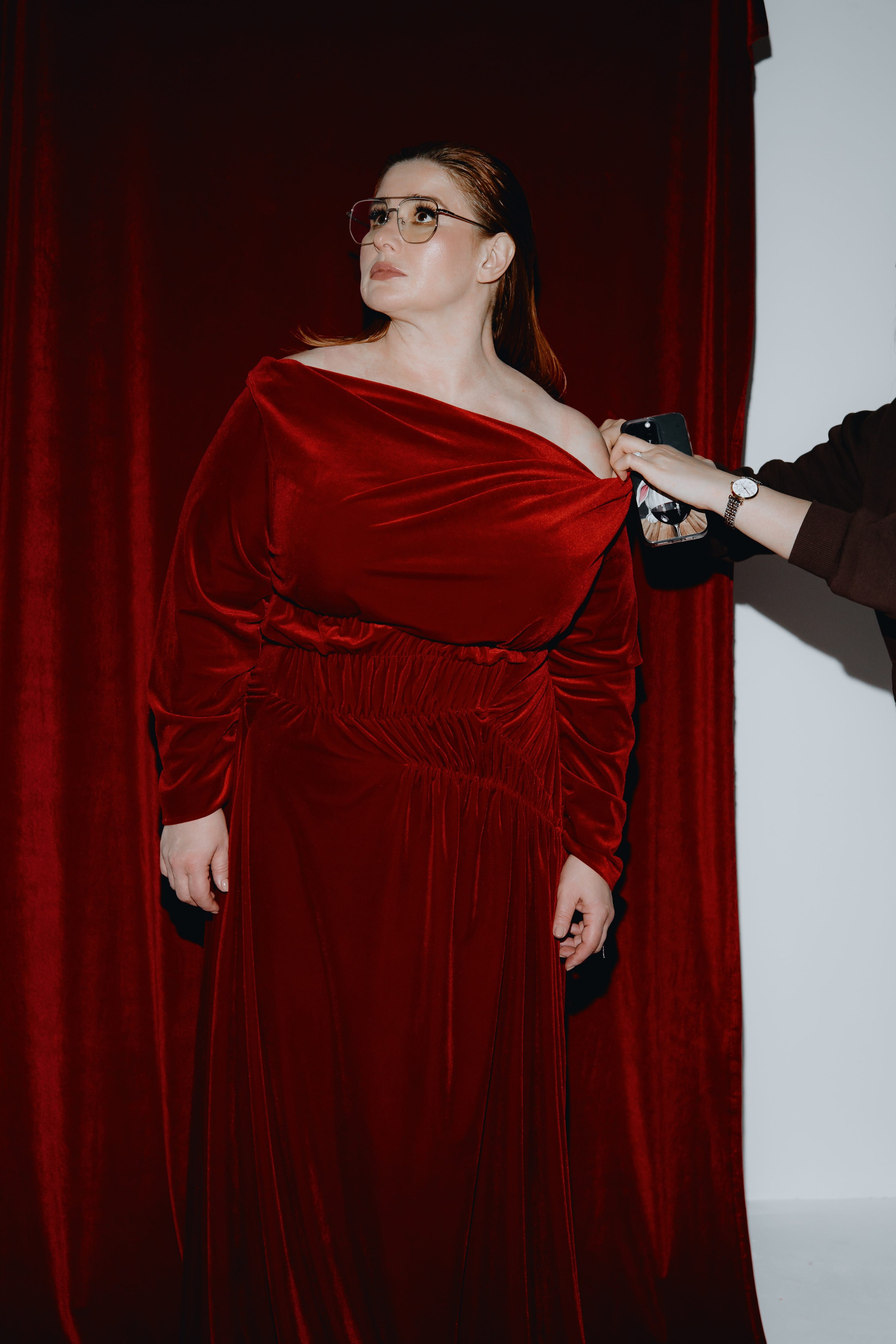 Backstage для журнала «Караван историй» с Юлией Куварзиной. Фотограф в Москве и Санкт-Петербурге Дарина