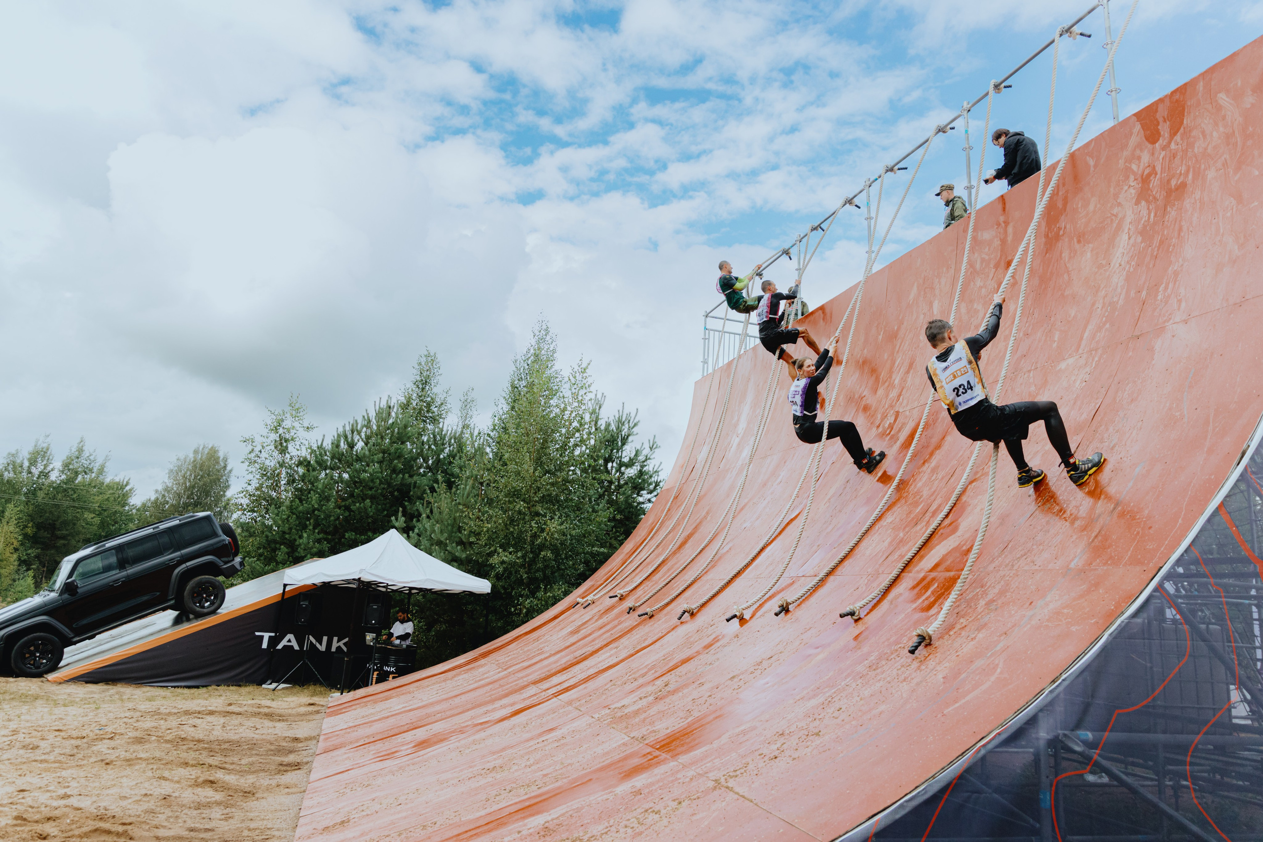 TANK на «Гонке Героев». Фотограф в Москве и Санкт-Петербурге Дарина