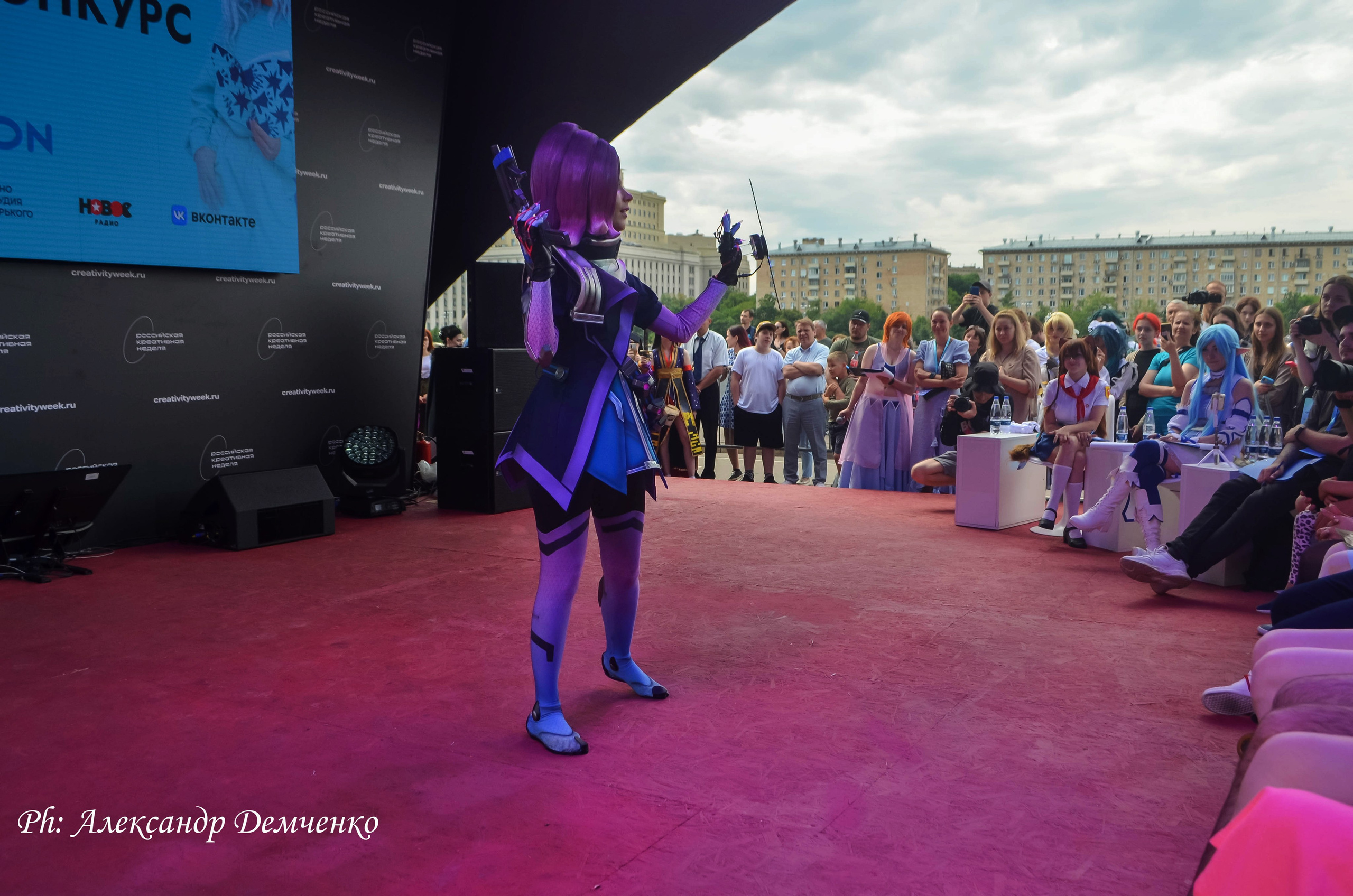 Фотосессия в Парке Горького на Лидеры молодого контента