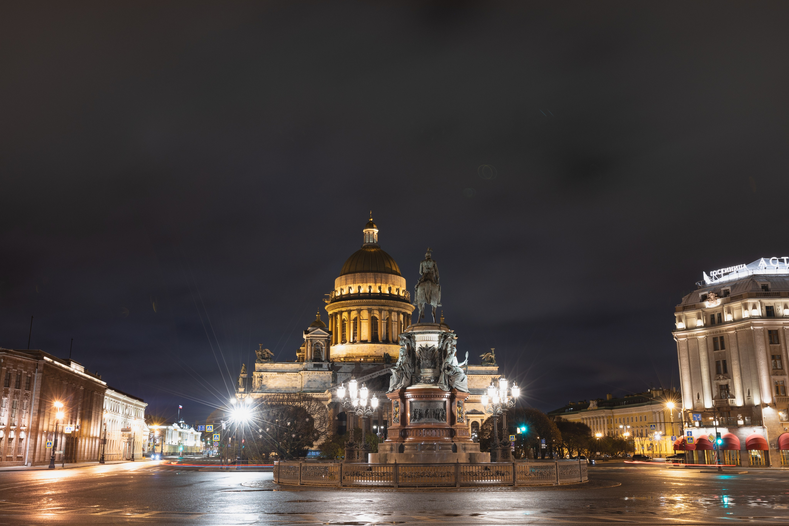 Ночная съемка. Фотограф Сергей Красников