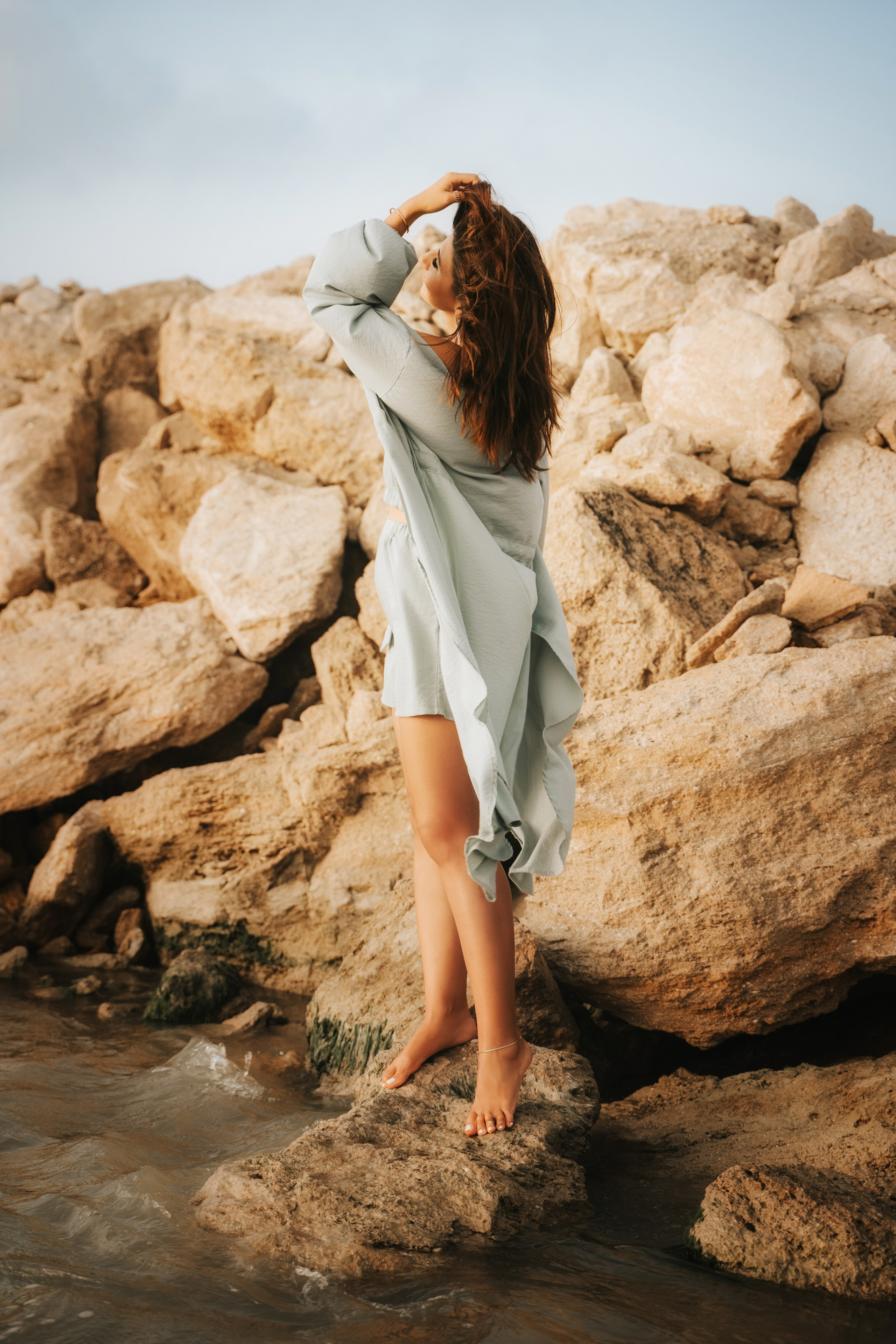 Море, скалы, закат и ты. Детский и семейный фотограф Ташкент Наталья Кривенко