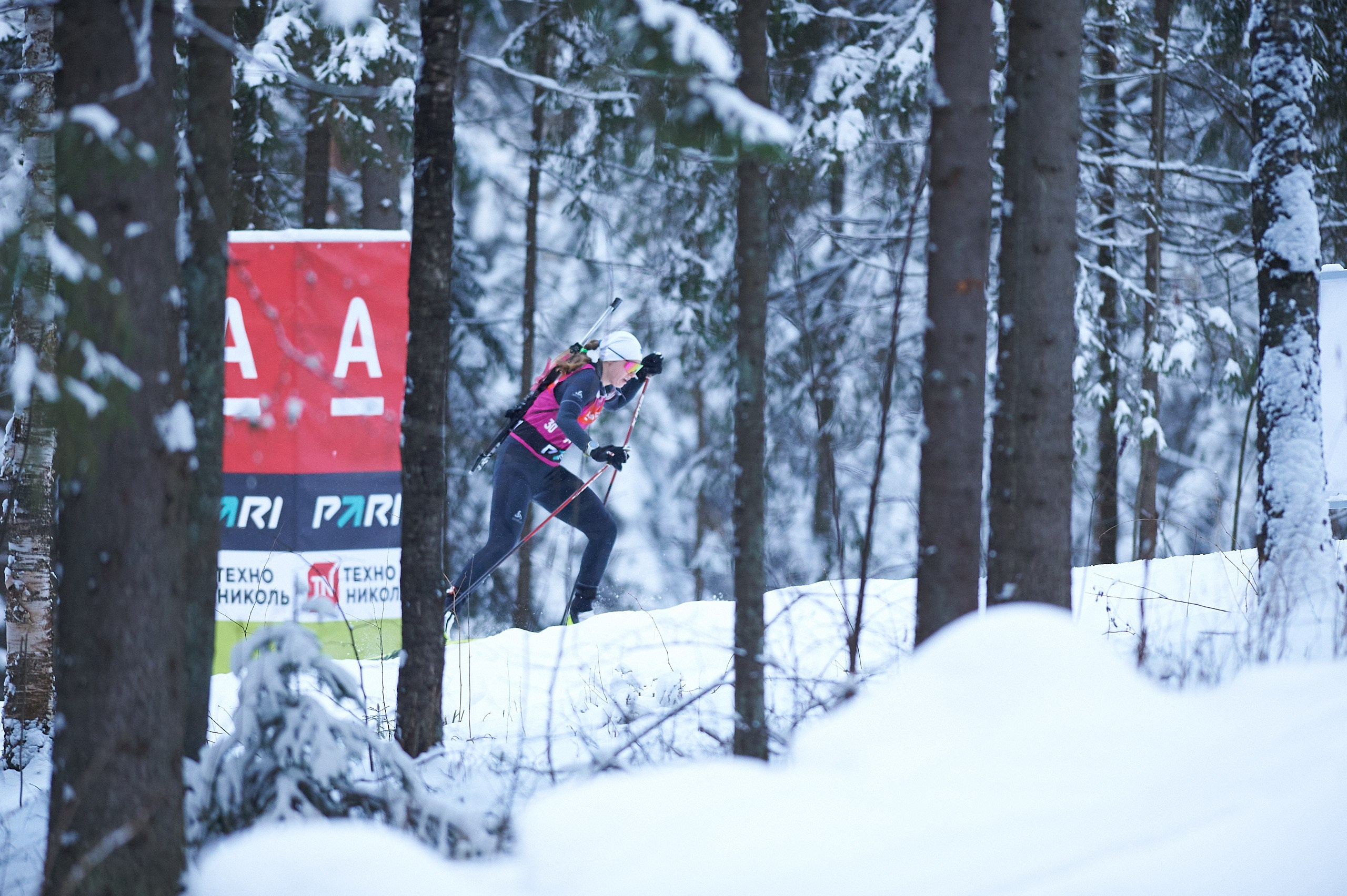Ижевская Винтовка 55. Спринт. Женщины. Спортивный репортажный фотограф в Ижевске Сергей Мерзляков