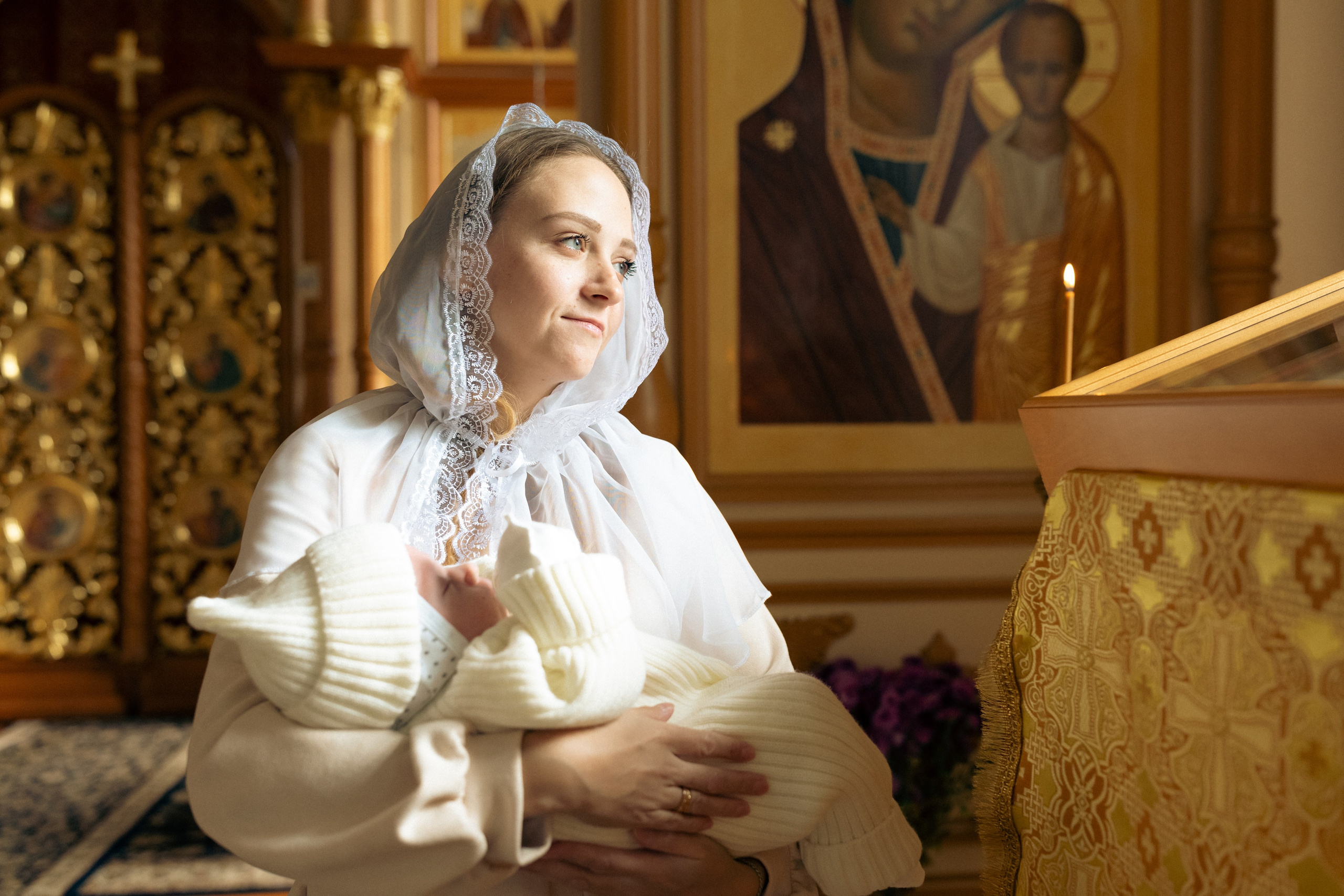 Таинство крещения. Православный фотограф Электросталь-Ногинск Ремизов Владимир