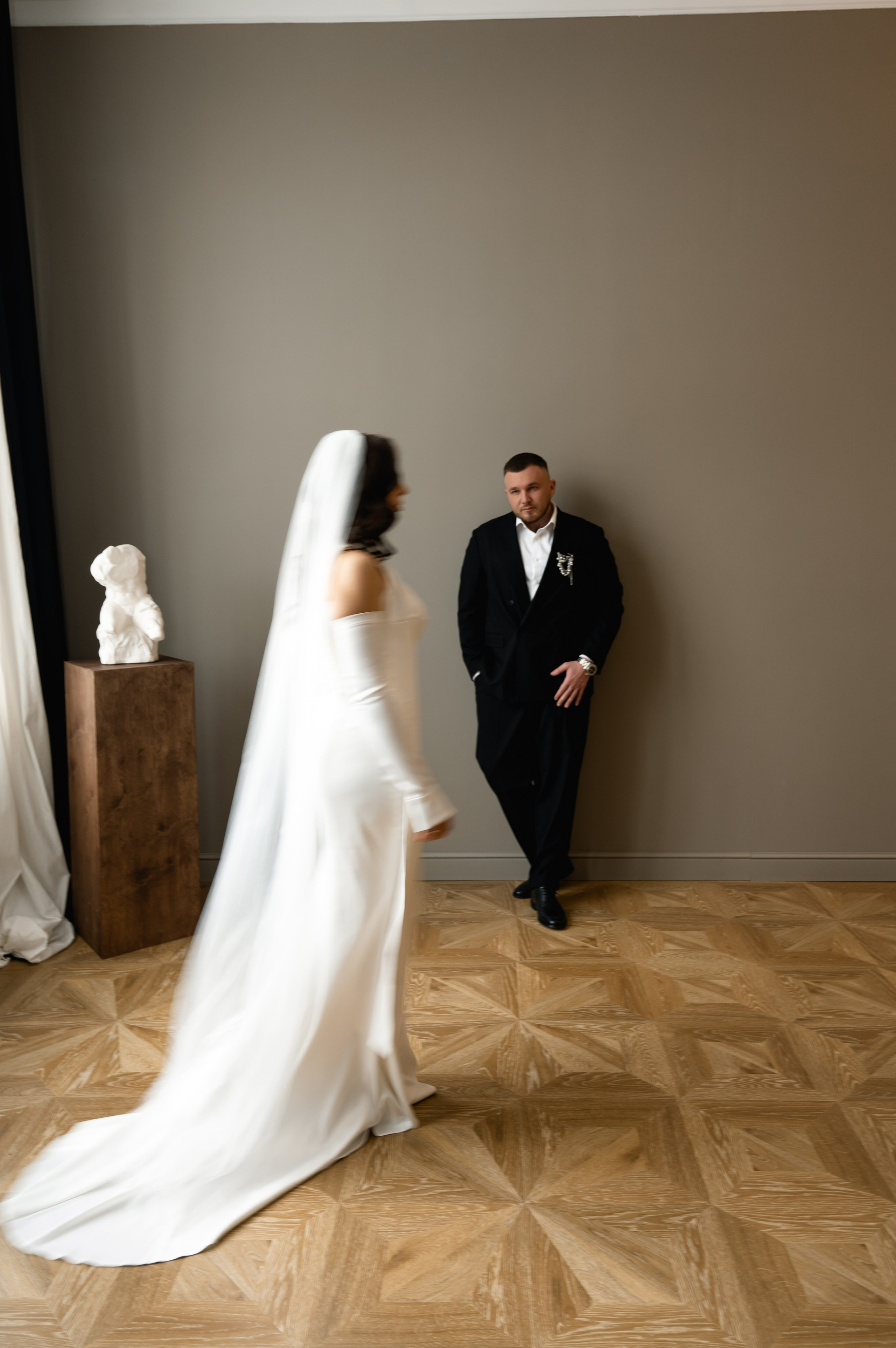 Свадебная фотосессия в студии. Свадебный и семейный фотограф в Краснодаре Алина Мельник