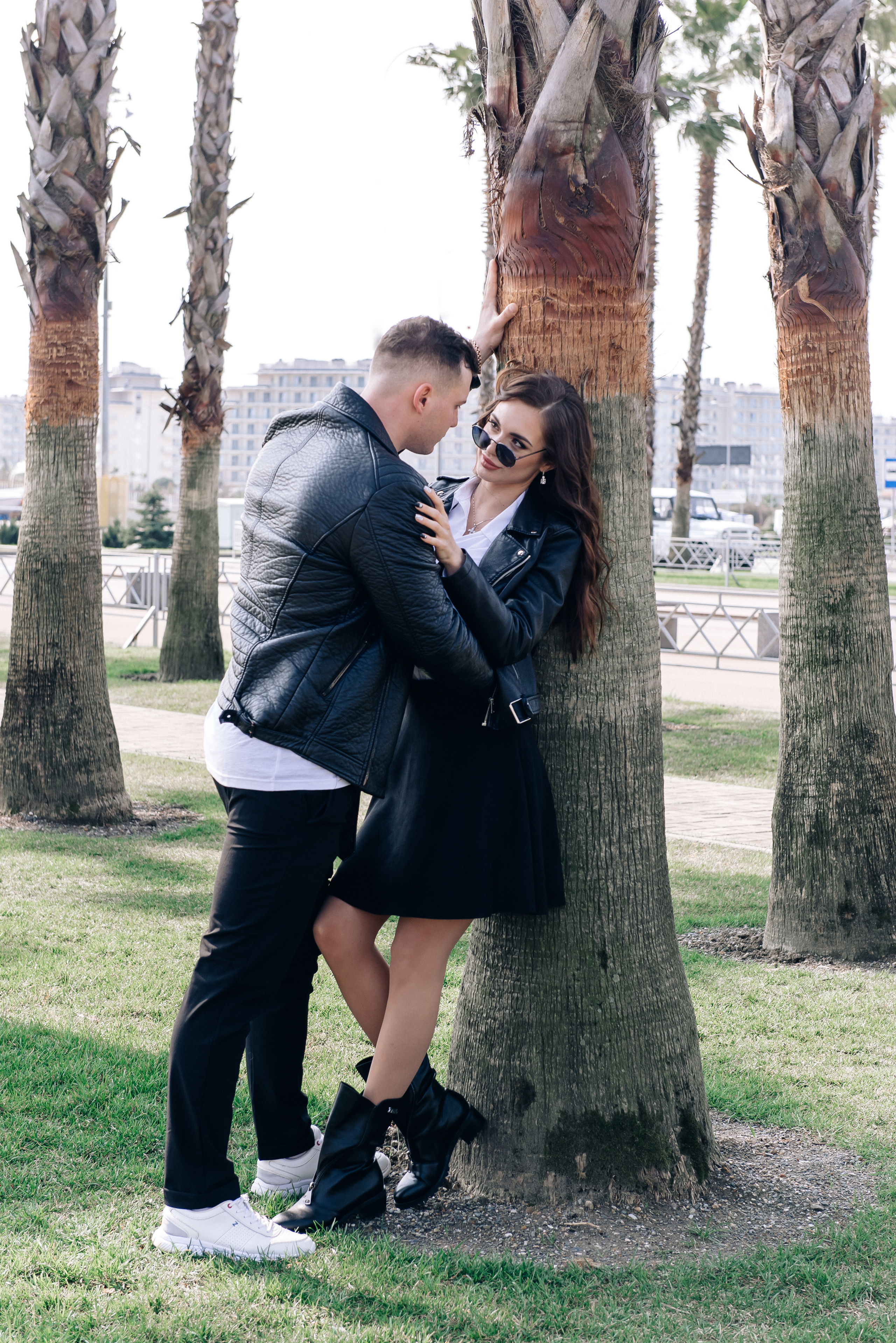 Фотосессия влюблённых в стиле Калифорния. Портретный фотограф Москва Светлана Кашура