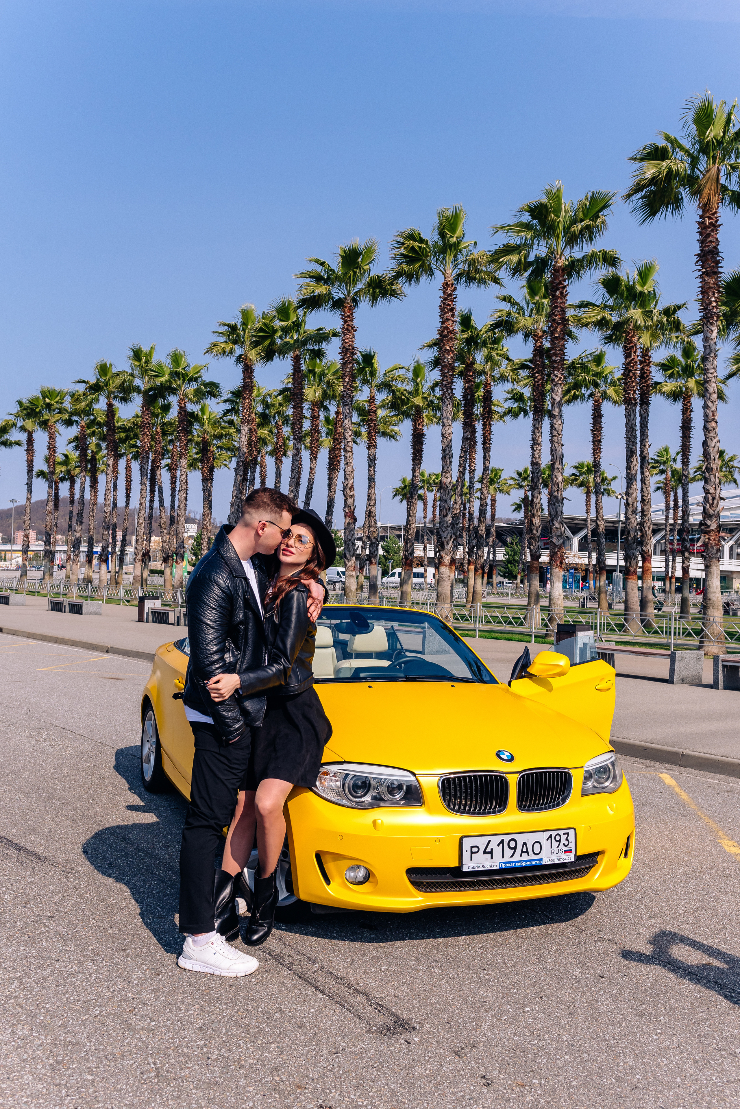 Фотосессия влюблённых в стиле Калифорния. Портретный фотограф Москва Светлана Кашура