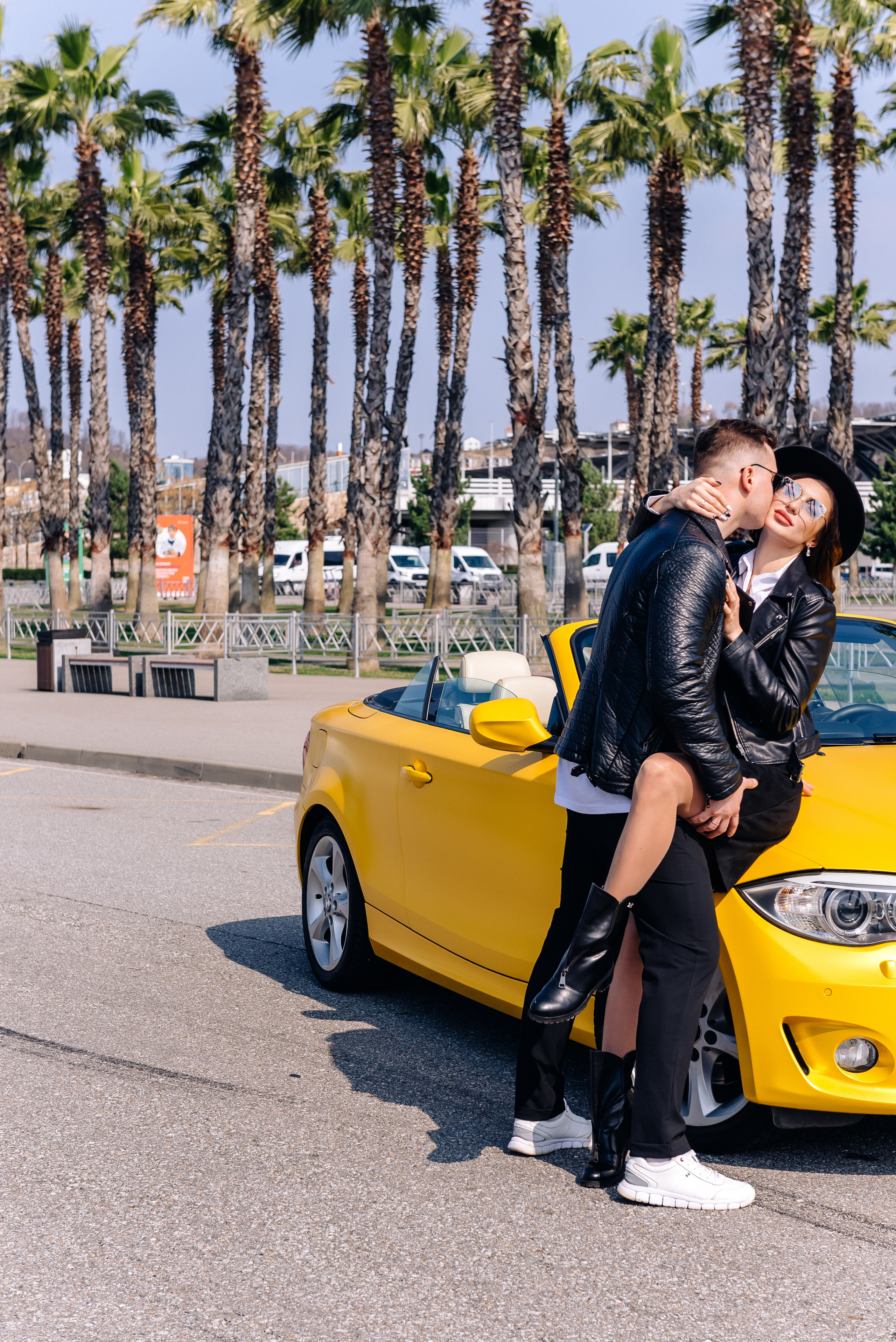 Фотосессия влюблённых в стиле Калифорния. Портретный фотограф Москва Светлана Кашура