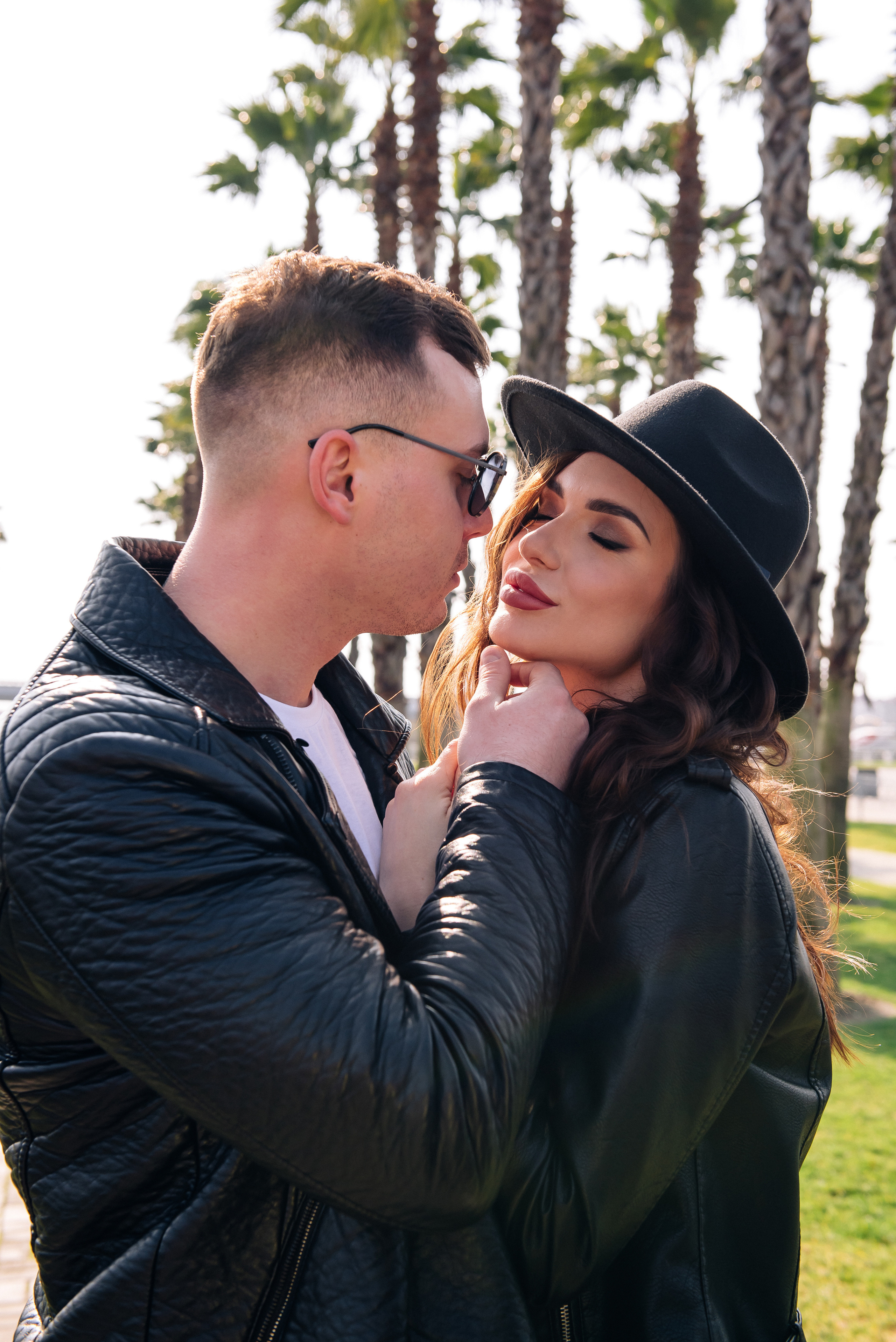 Фотосессия влюблённых в стиле Калифорния. Портретный фотограф Москва Светлана Кашура