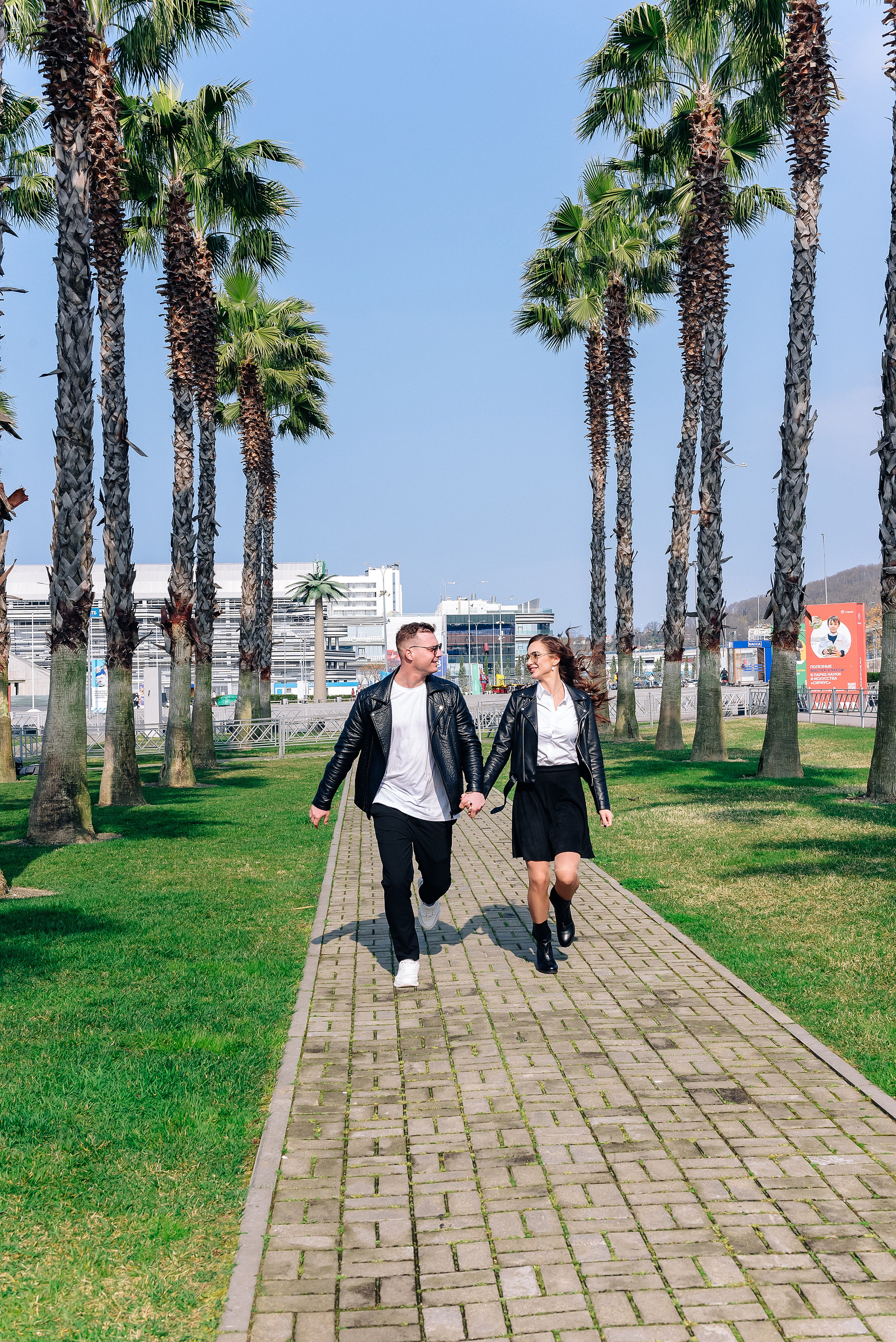 Фотосессия влюблённых в стиле Калифорния. Портретный фотограф Москва Светлана Кашура