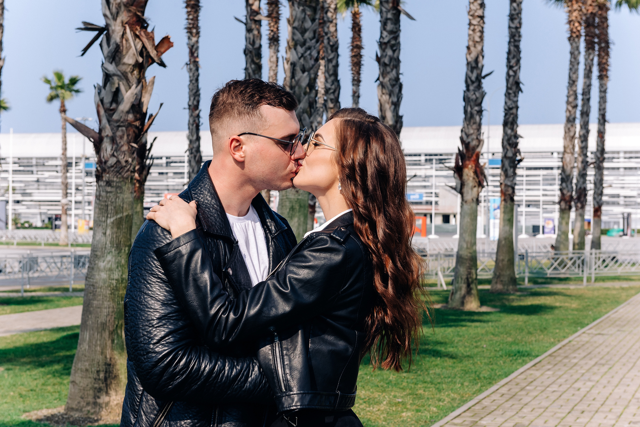 Фотосессия влюблённых в стиле Калифорния. Портретный фотограф Москва Светлана Кашура