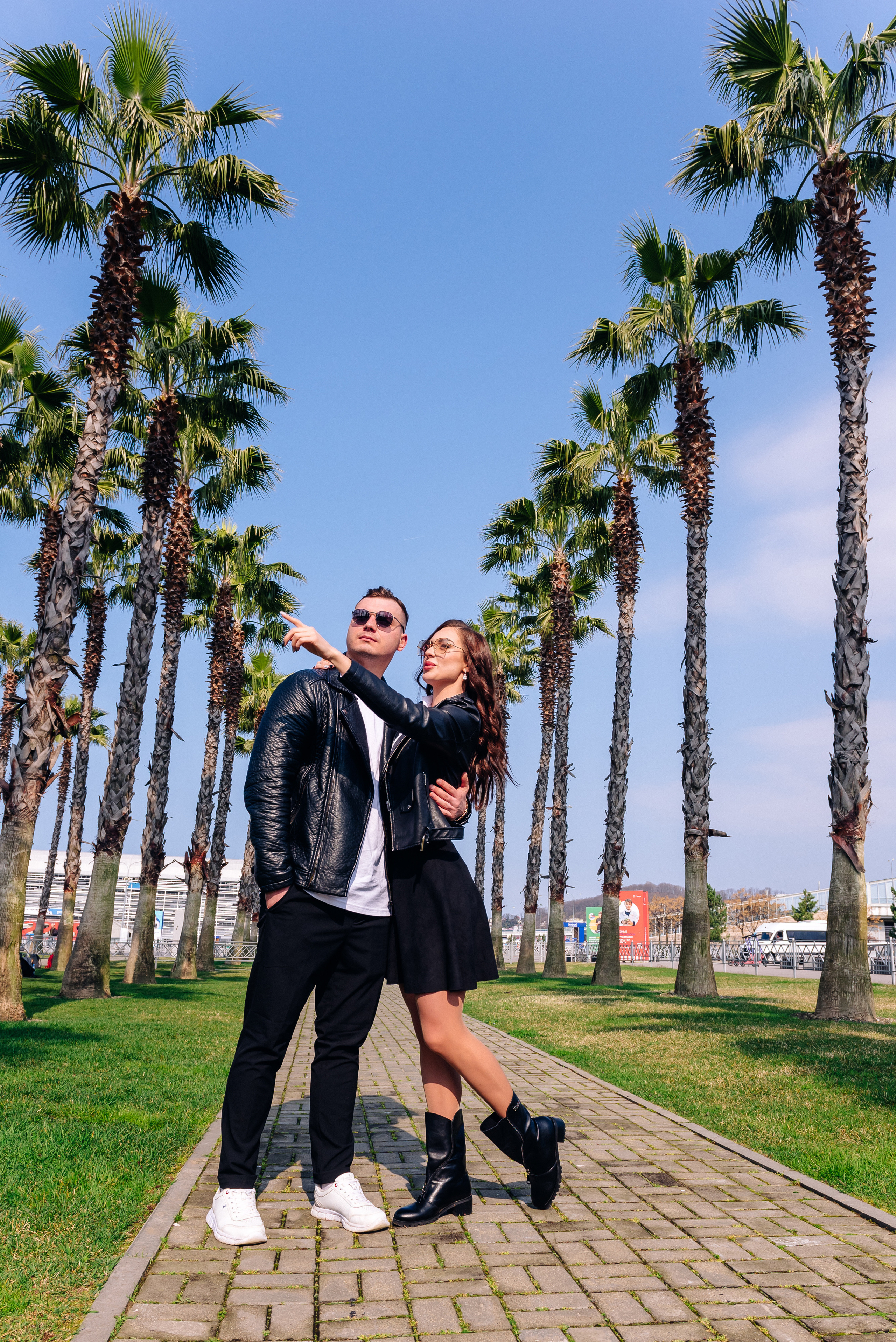 Фотосессия влюблённых в стиле Калифорния. Портретный фотограф Москва Светлана Кашура