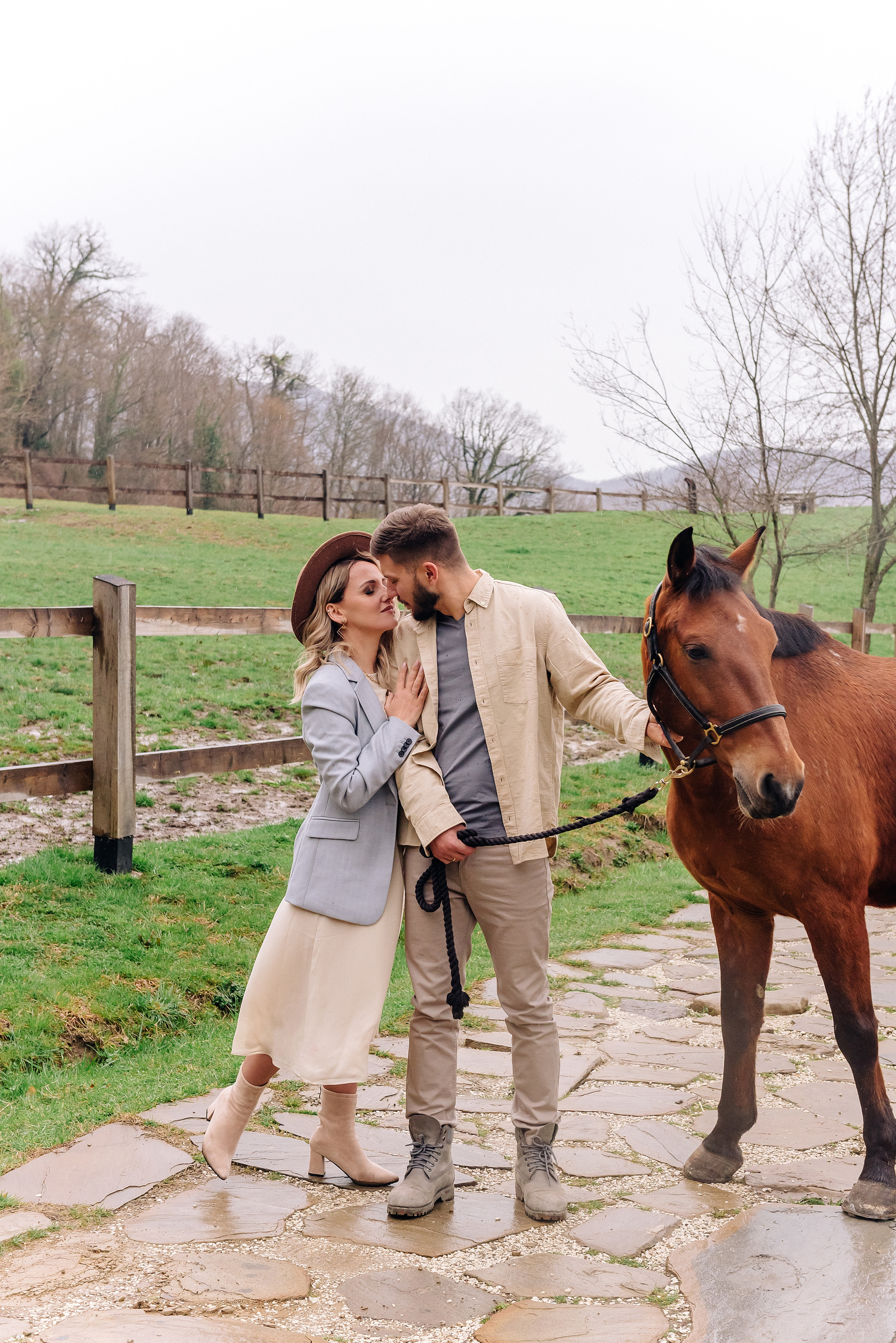 Фотосессия на природе Анны и Артёма. Портретный фотограф Москва Светлана Кашура