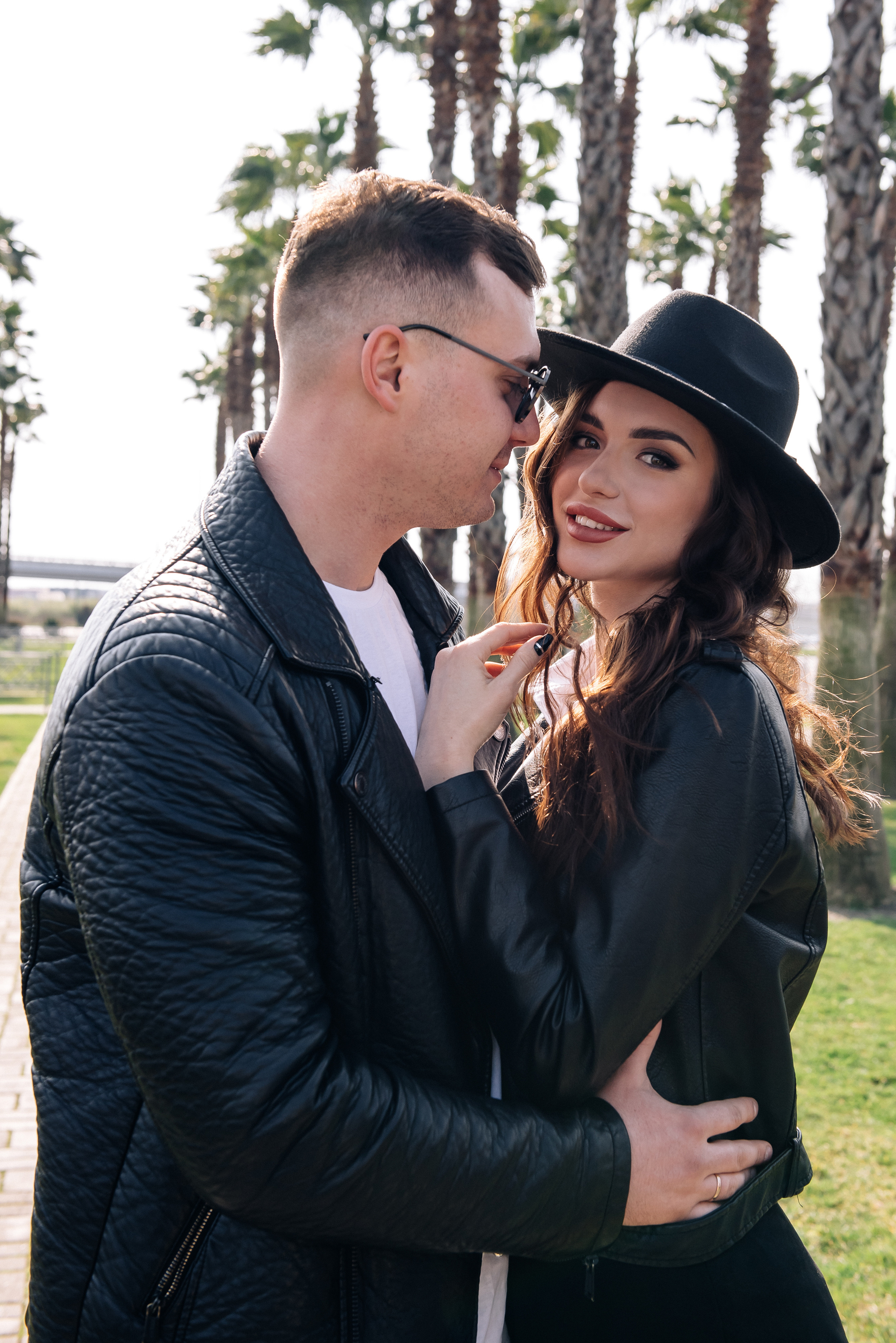 Фотосессия влюблённых в стиле Калифорния. Портретный фотограф Москва Светлана Кашура