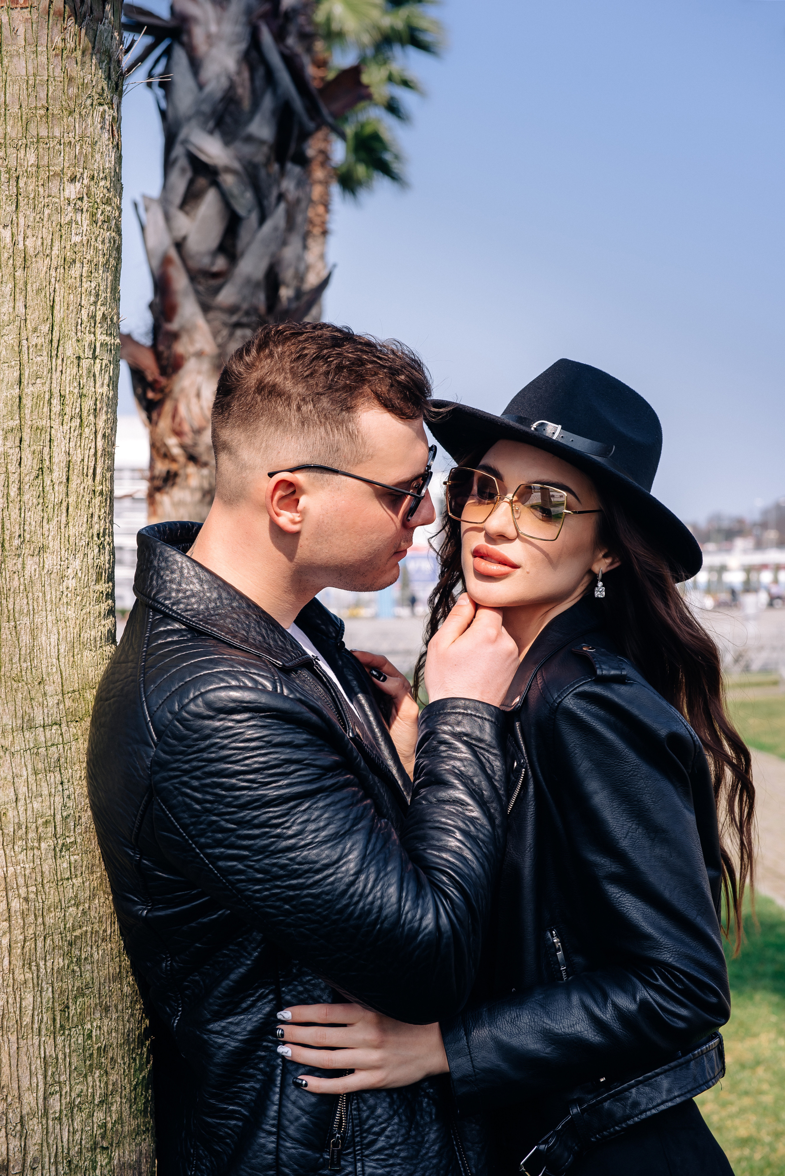 Фотосессия влюблённых в стиле Калифорния. Портретный фотограф Москва Светлана Кашура