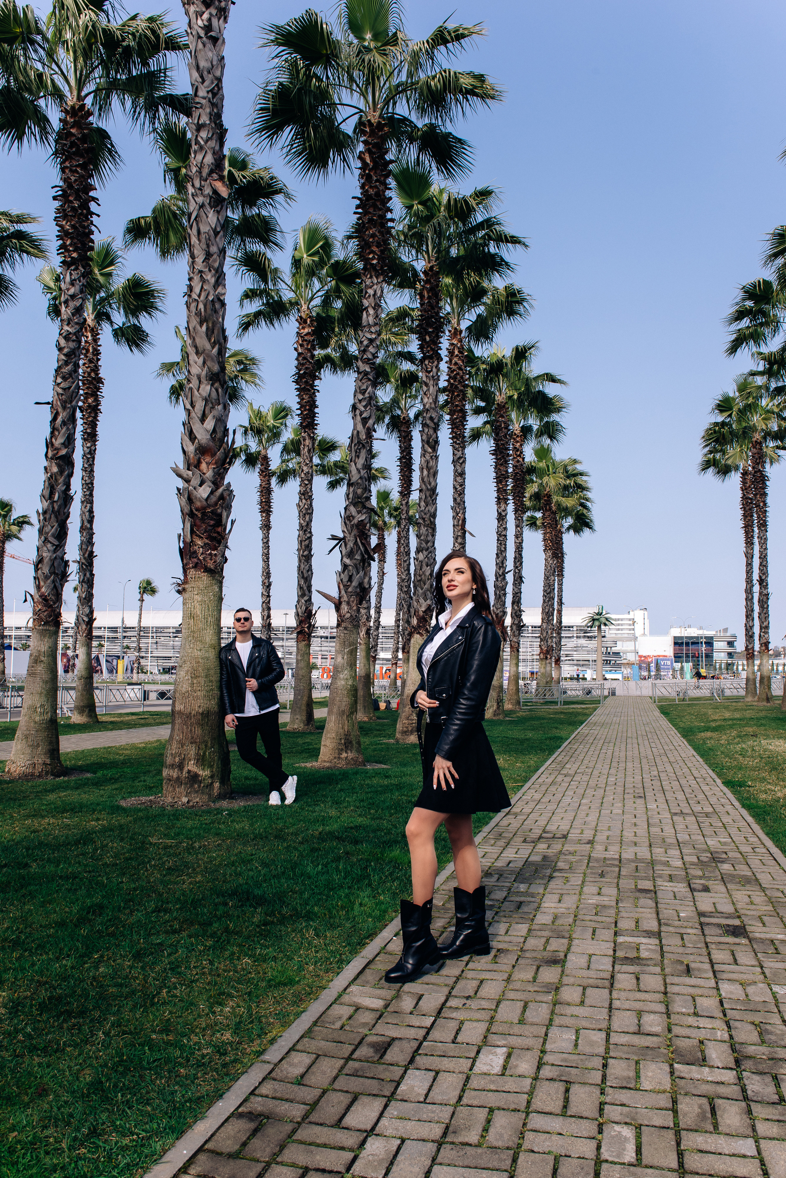 Фотосессия влюблённых в стиле Калифорния. Портретный фотограф Москва Светлана Кашура