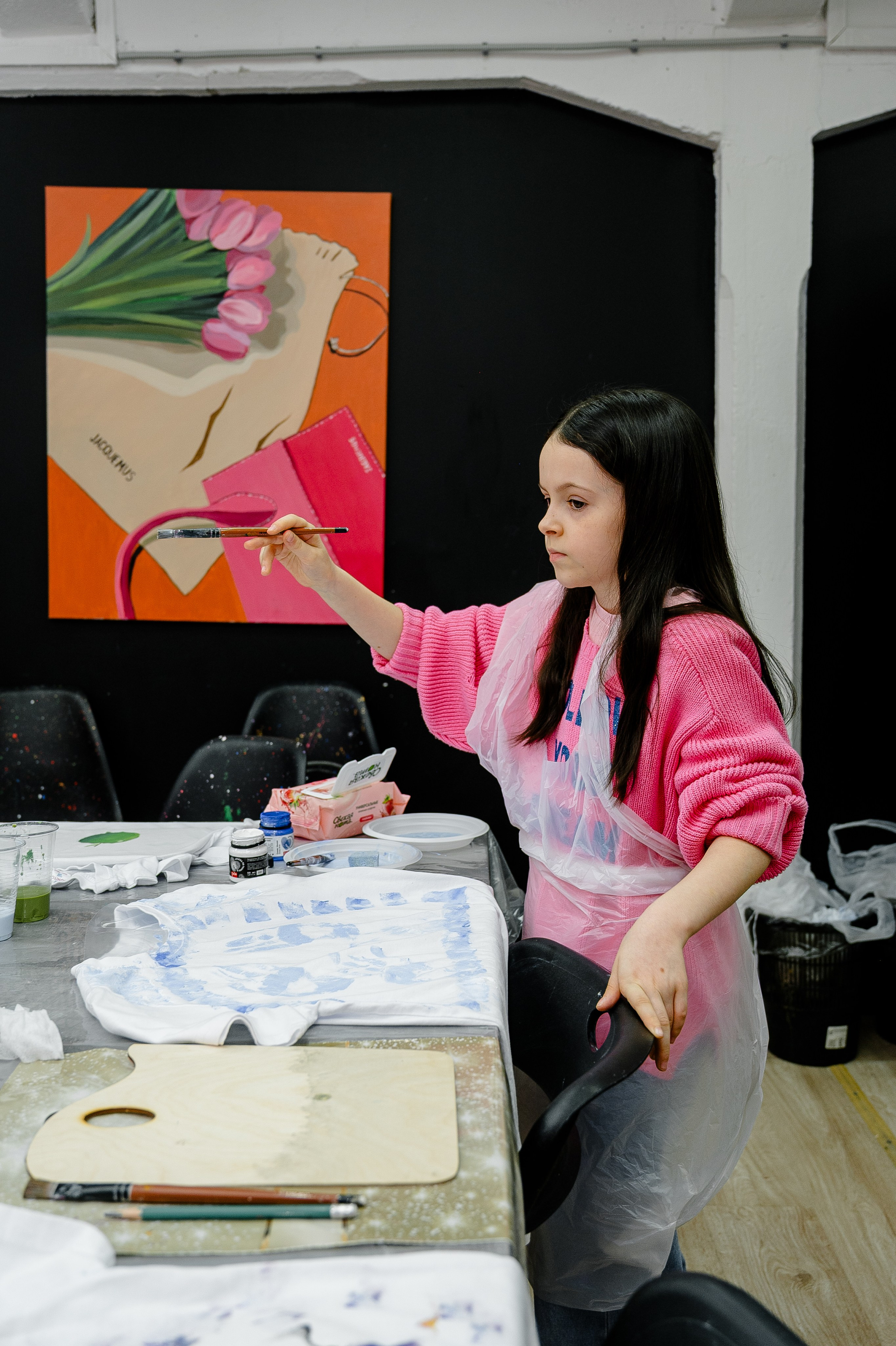 Детский День рождения. Мк роспись футболок. Alice_insomnia