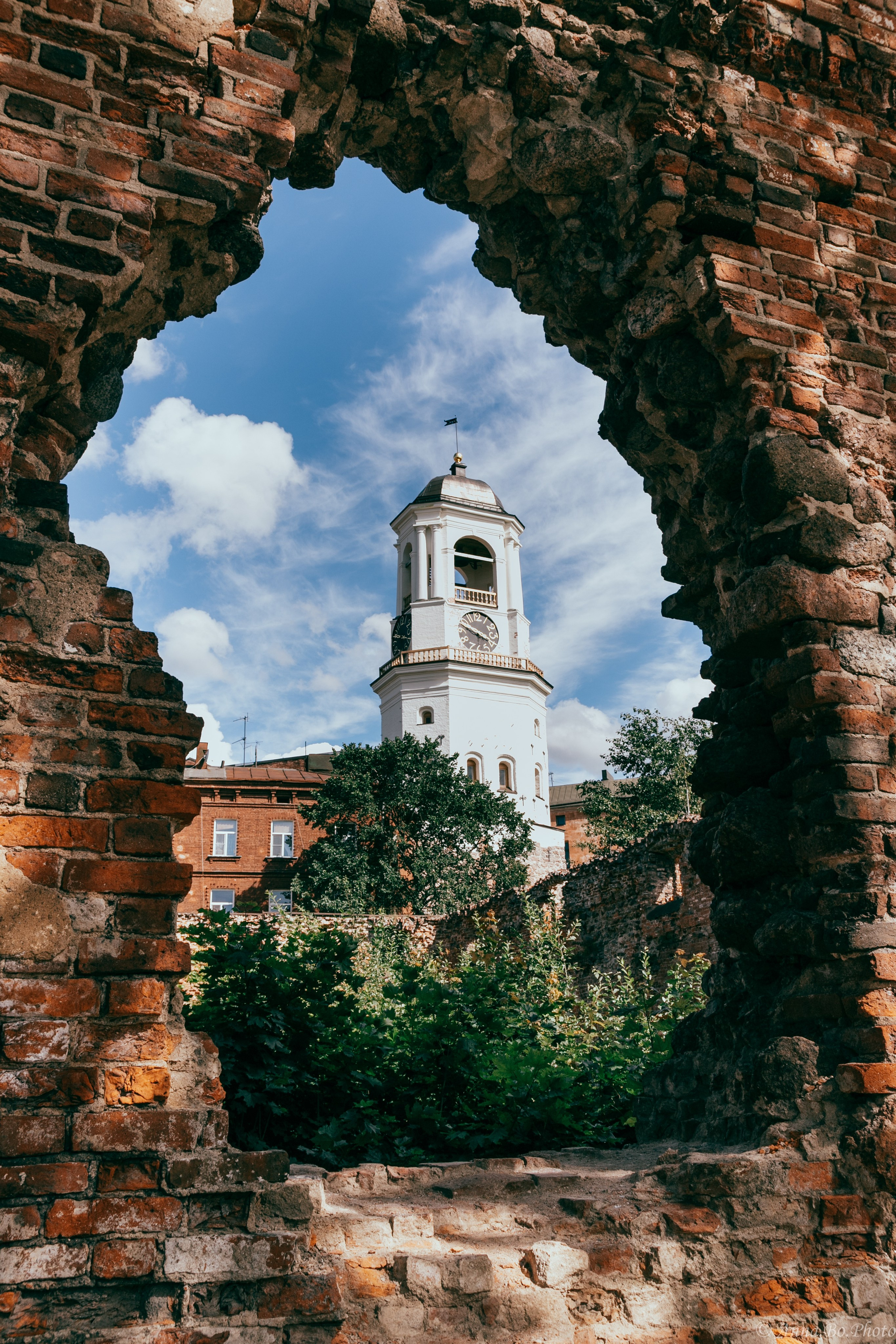 Выборг, Карелия. Фотограф и ИИ-креатор Анна Бобринёва