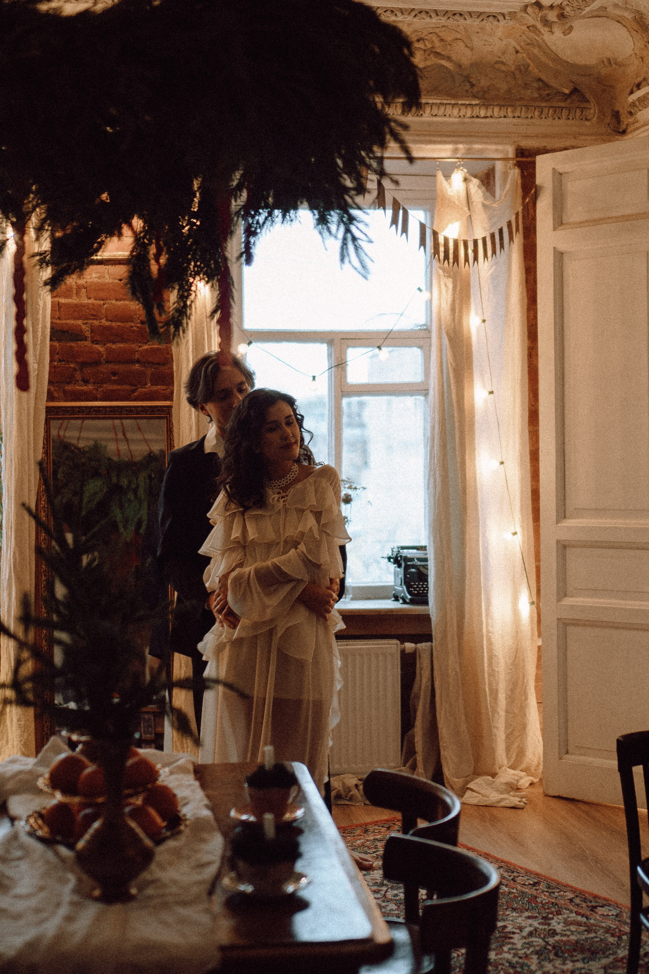 УТРО ЖЕНИХА И НЕВЕСТЫ В ФОТОСТУДИИ И ОСНОВНАЯ ФОТОСЕСИСИЯ ЗИМОЙ. Профессиональный фотограф, Санкт-Петербург — Виктория Богомолова