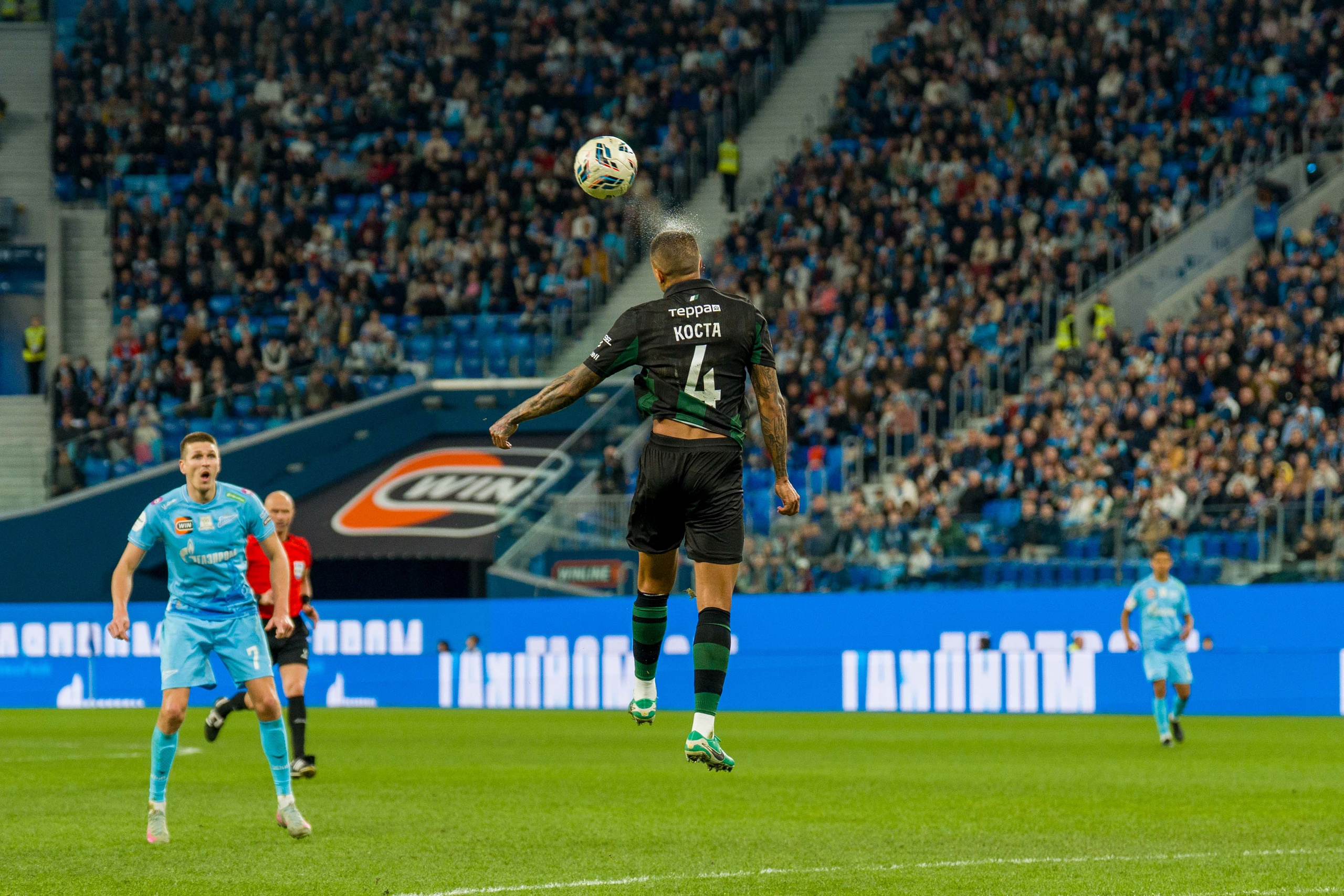 Zenit vs Krasnodar 1–1 | RPL Round 24 Match Photography at Gazprom Arena — Anton Hauff, Saint Petersburg. Sports Photographer in Saint Petersburg | Anton Hauff