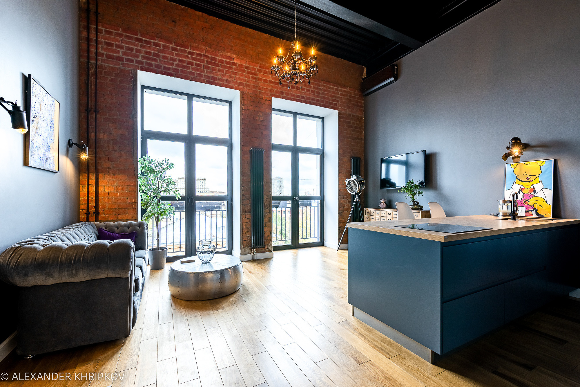 Лофт. Интерьерный фотограф в Москве и Московской области Александр Хрипков