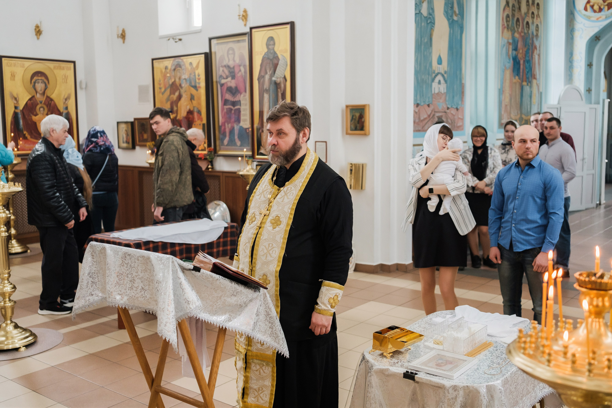 Крещение 15 марта 2023. Свадебный фотограф | репортаж | праздники | крещение